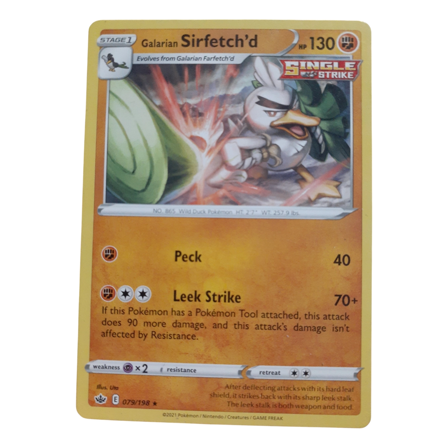 079/198 - Galarian Sirfetch'd