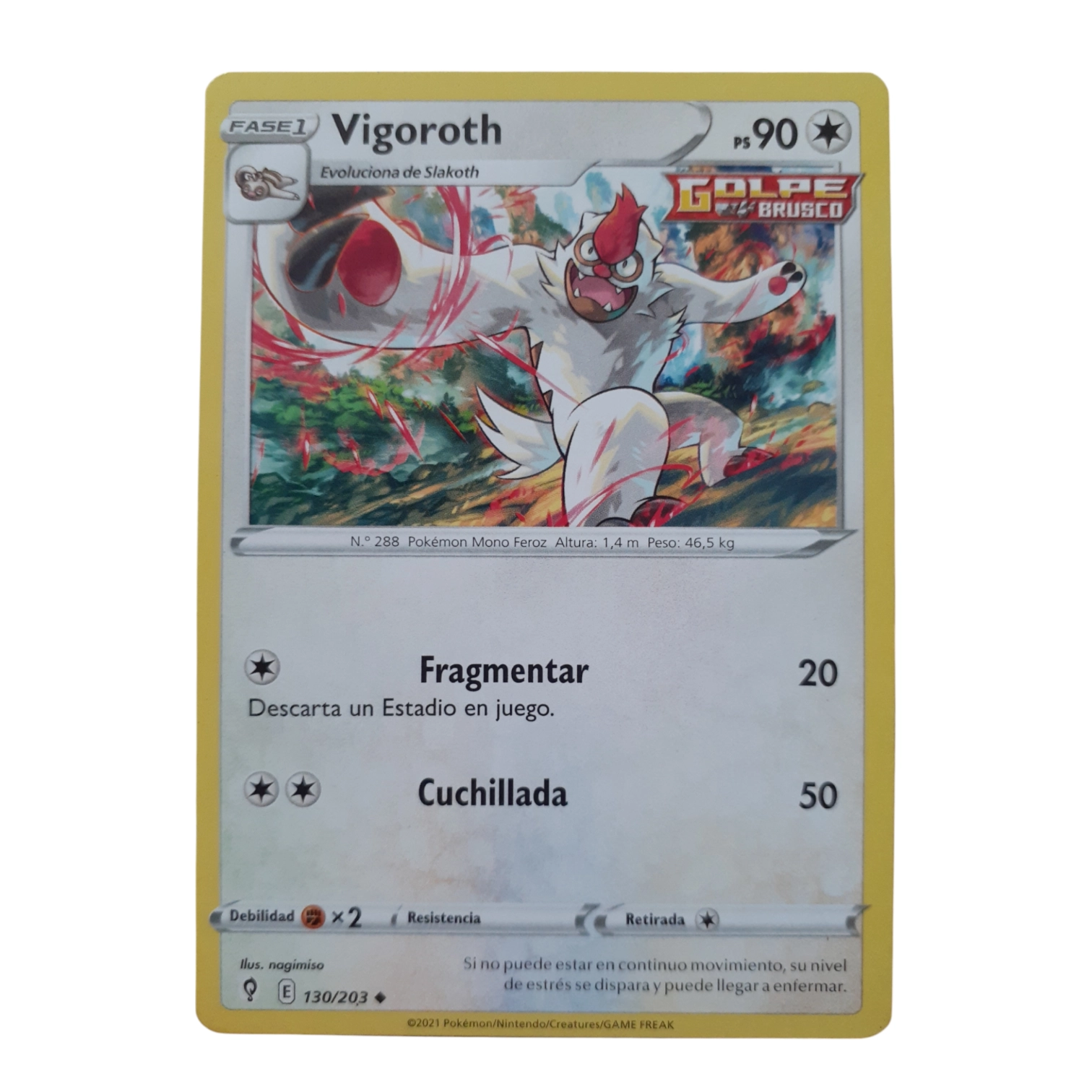 130/203 - Vigoroth (español)