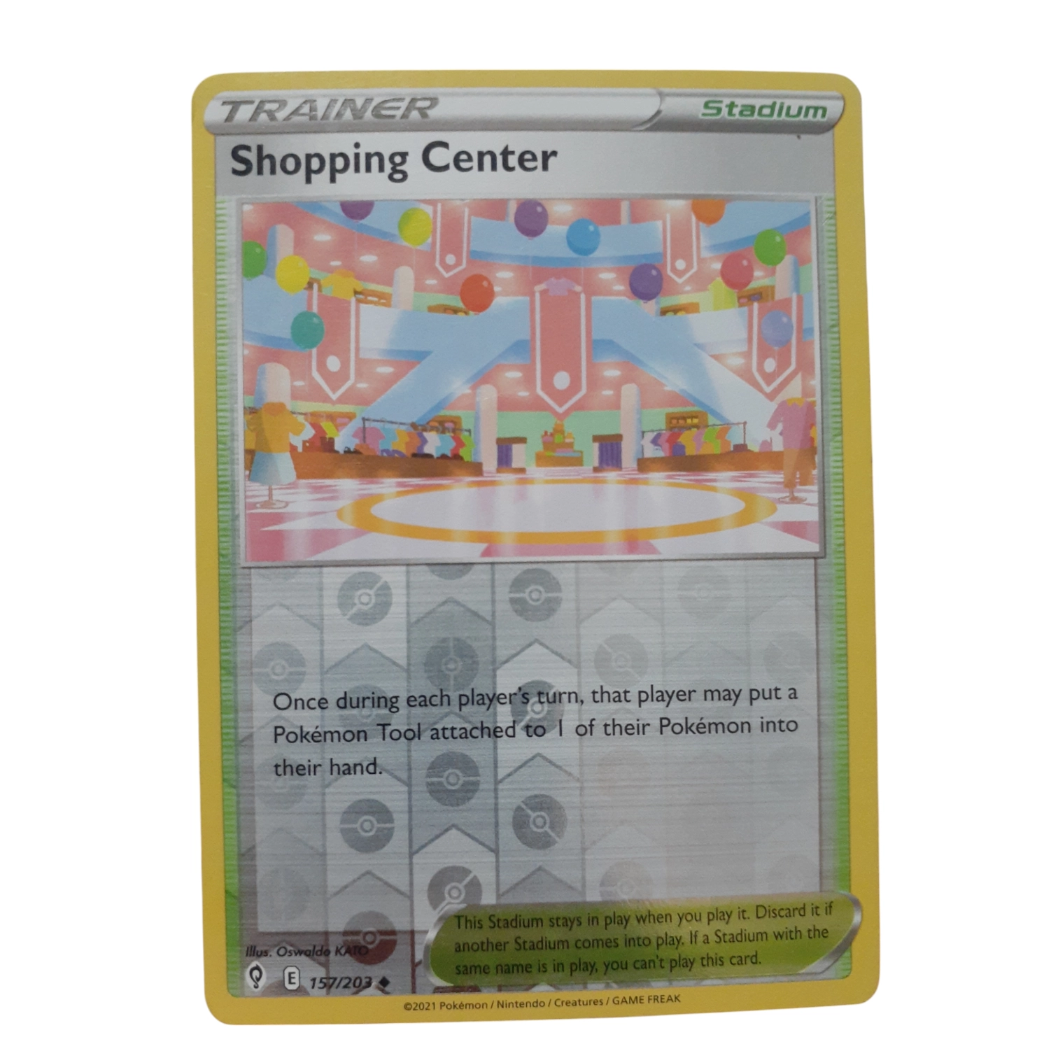 157/203 - Shopping Center -Reverse Holo