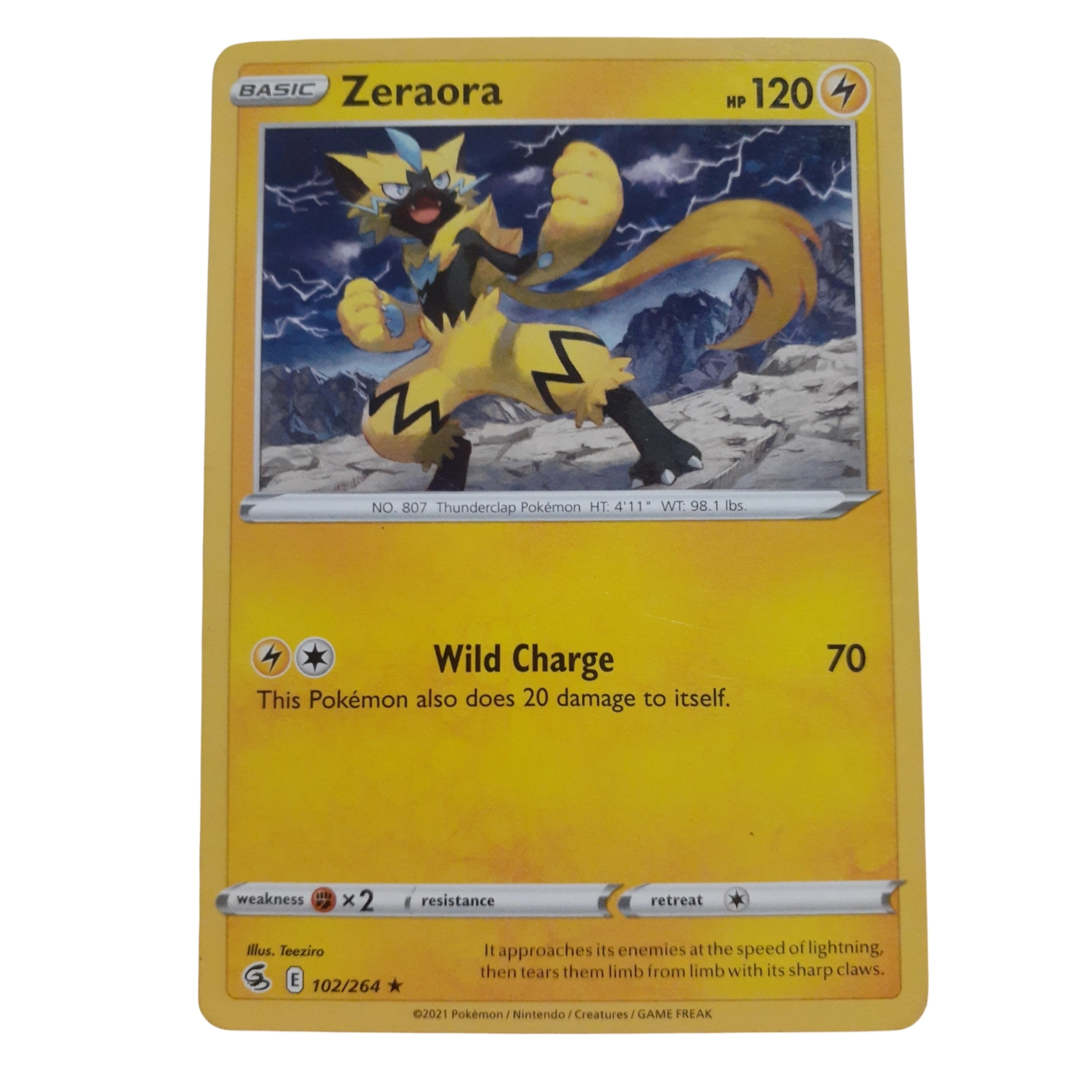 102/264 - Zeraora