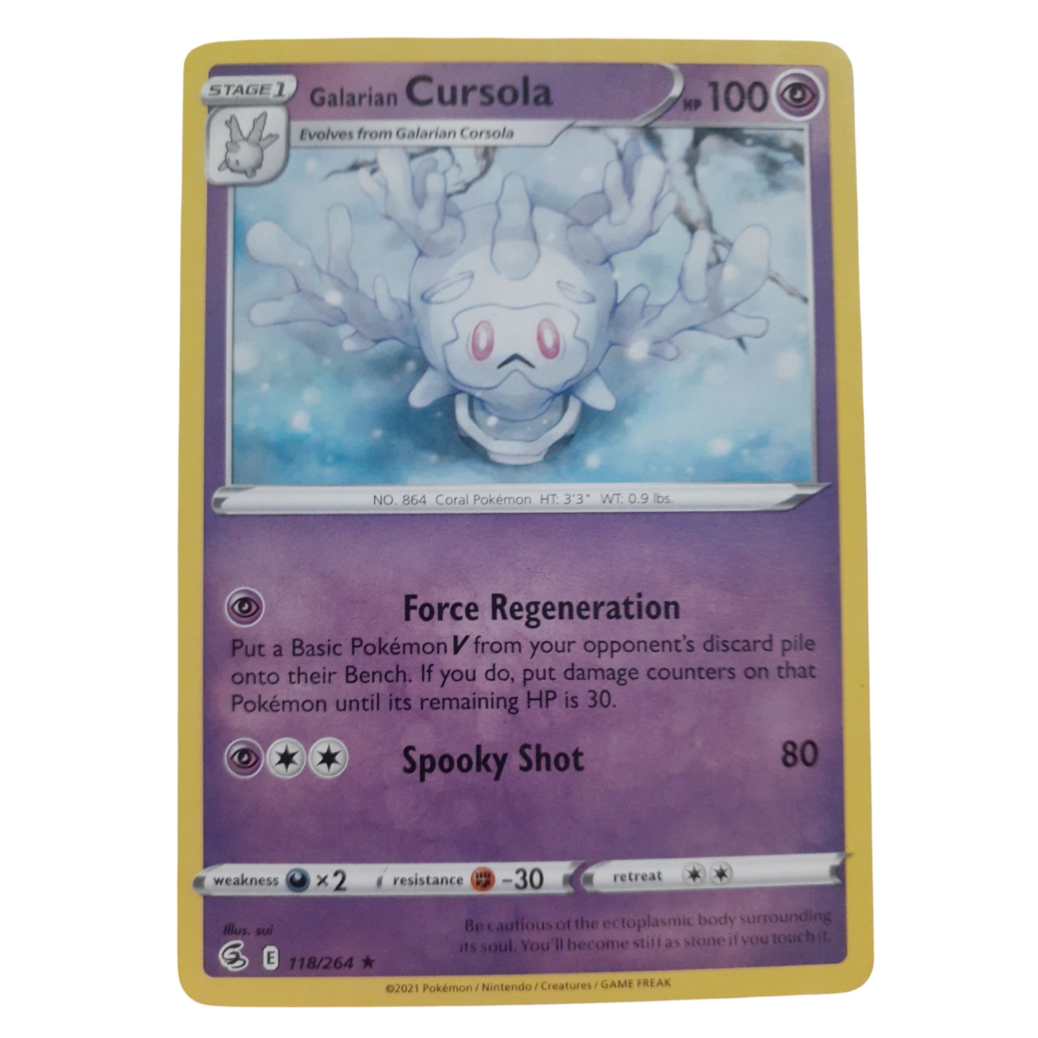 118/264 - Galarian Cursola