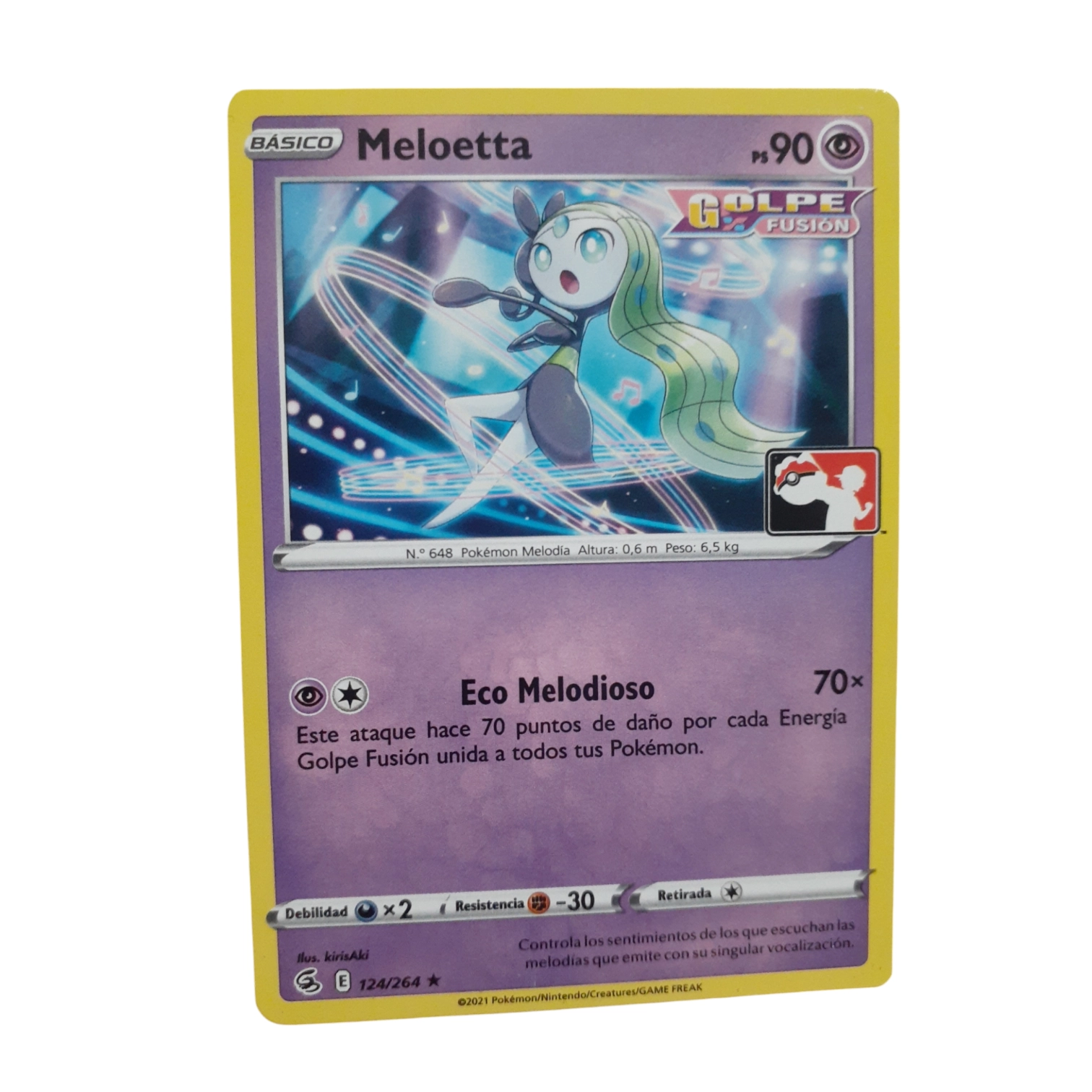 124/264 - Meloetta -League Promo (español)