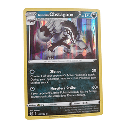161/264 - Galarian Obstagoon -Holo