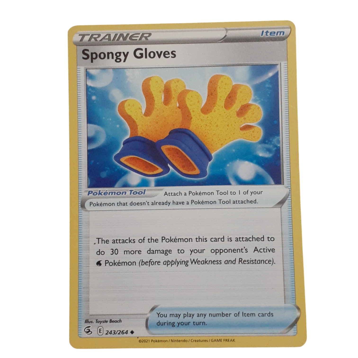 243/264 - Spongy Gloves