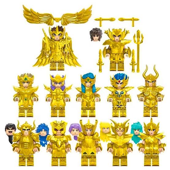 Mini Figurita tipo Lego de Saint Seiya