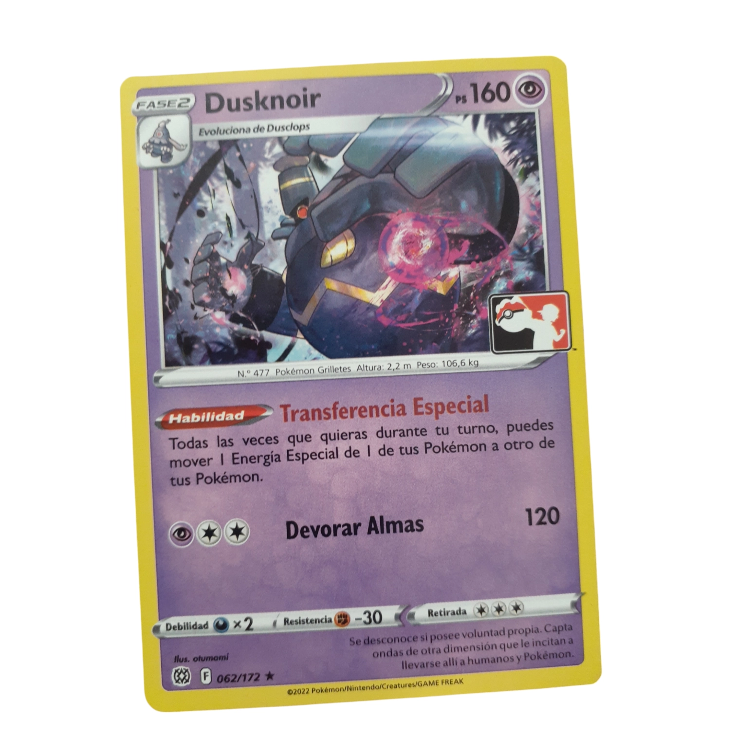 062/172 - Dusknoir -League Promo (español)