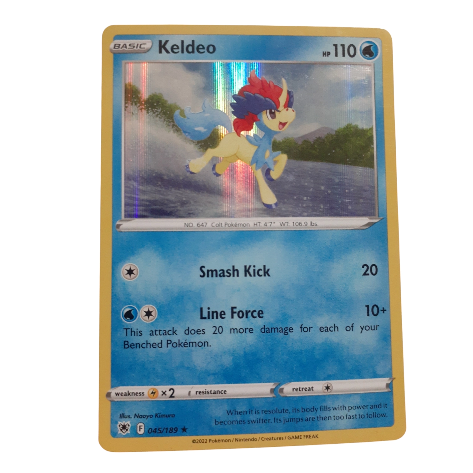 045/189 - Keldeo -Holo