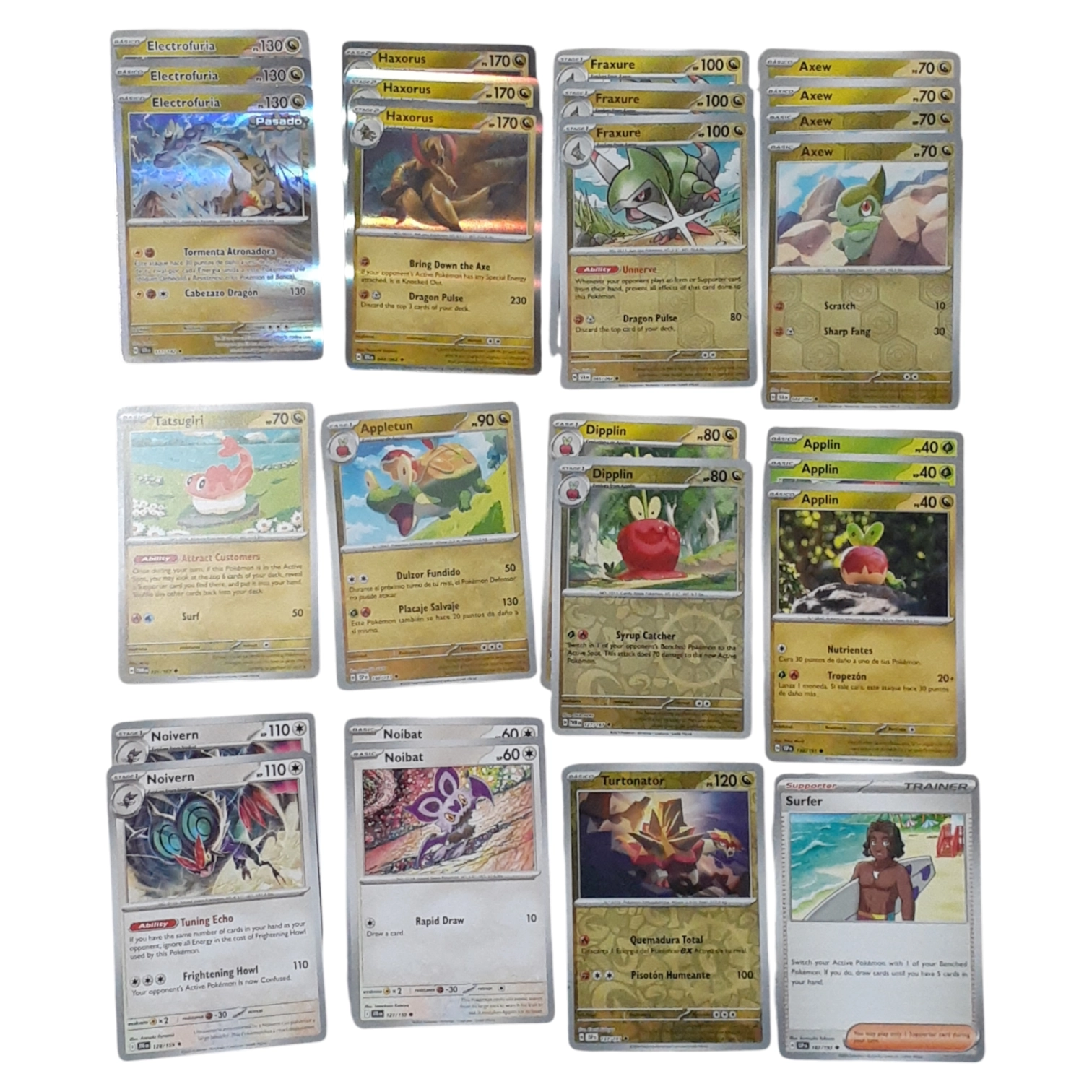 Mazos Pokemon Temáticos Armados Tipo Dragon