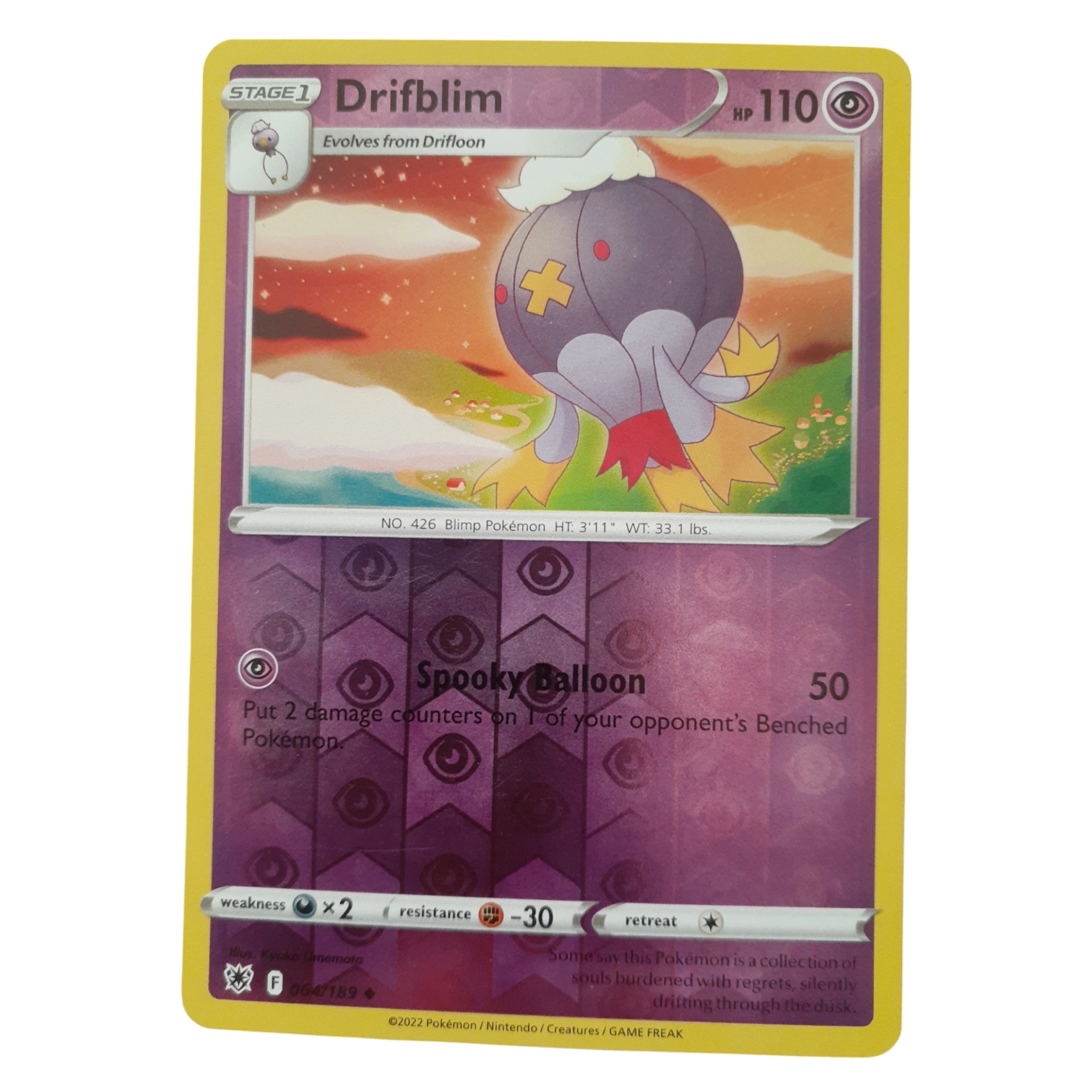 064/189 - Drifblim -Reverse Holo