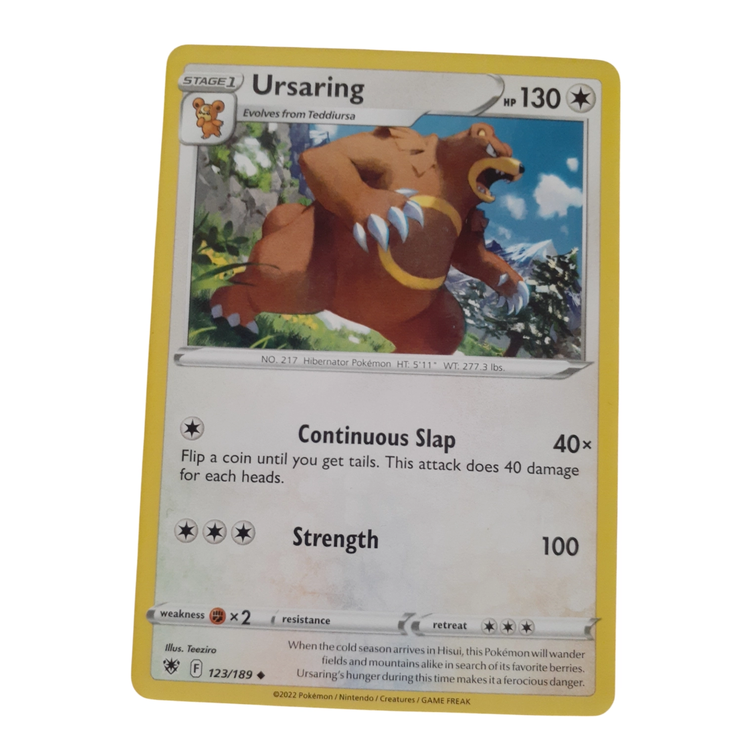 123/189 - Ursaring