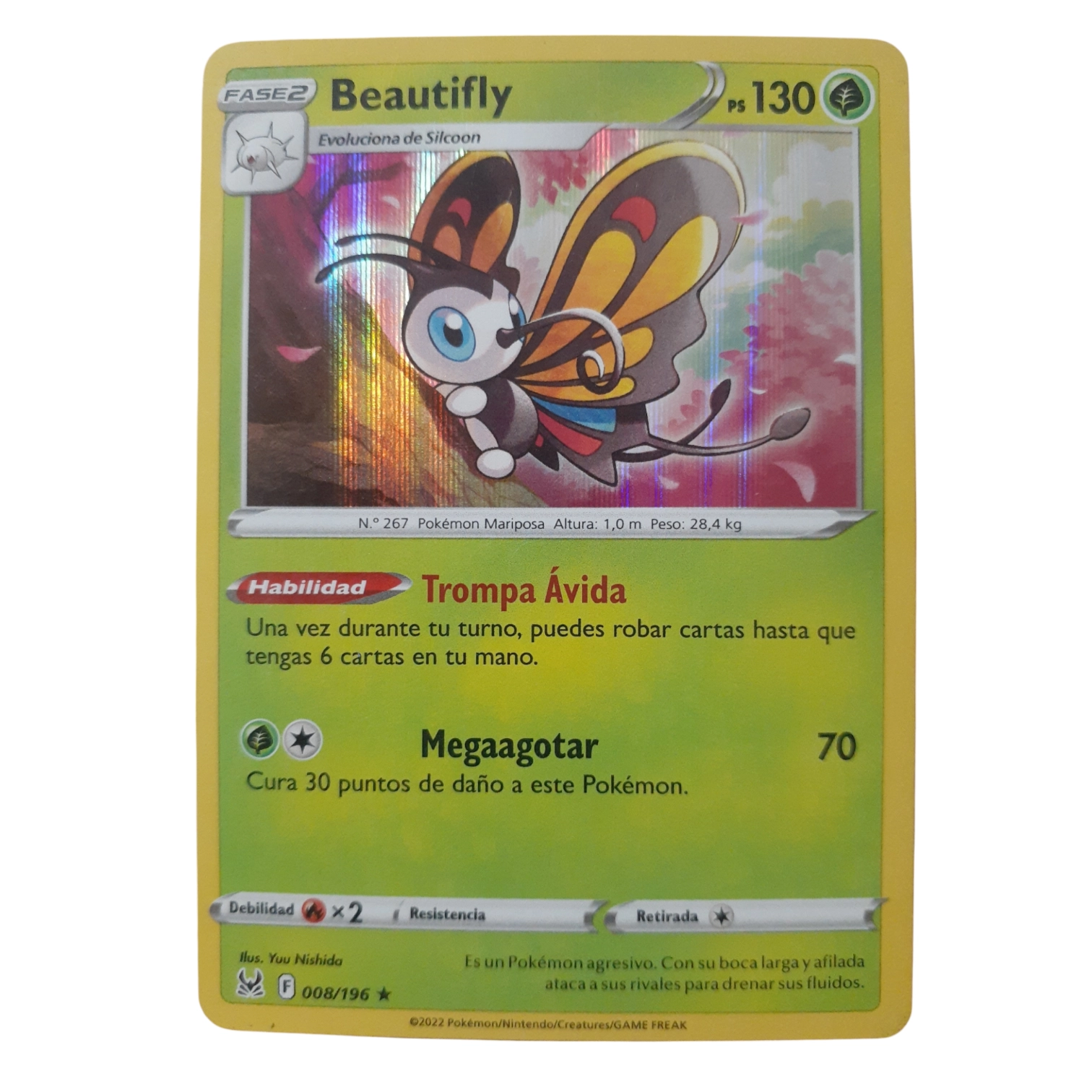 008/196 - Beautifly -Holo (español)