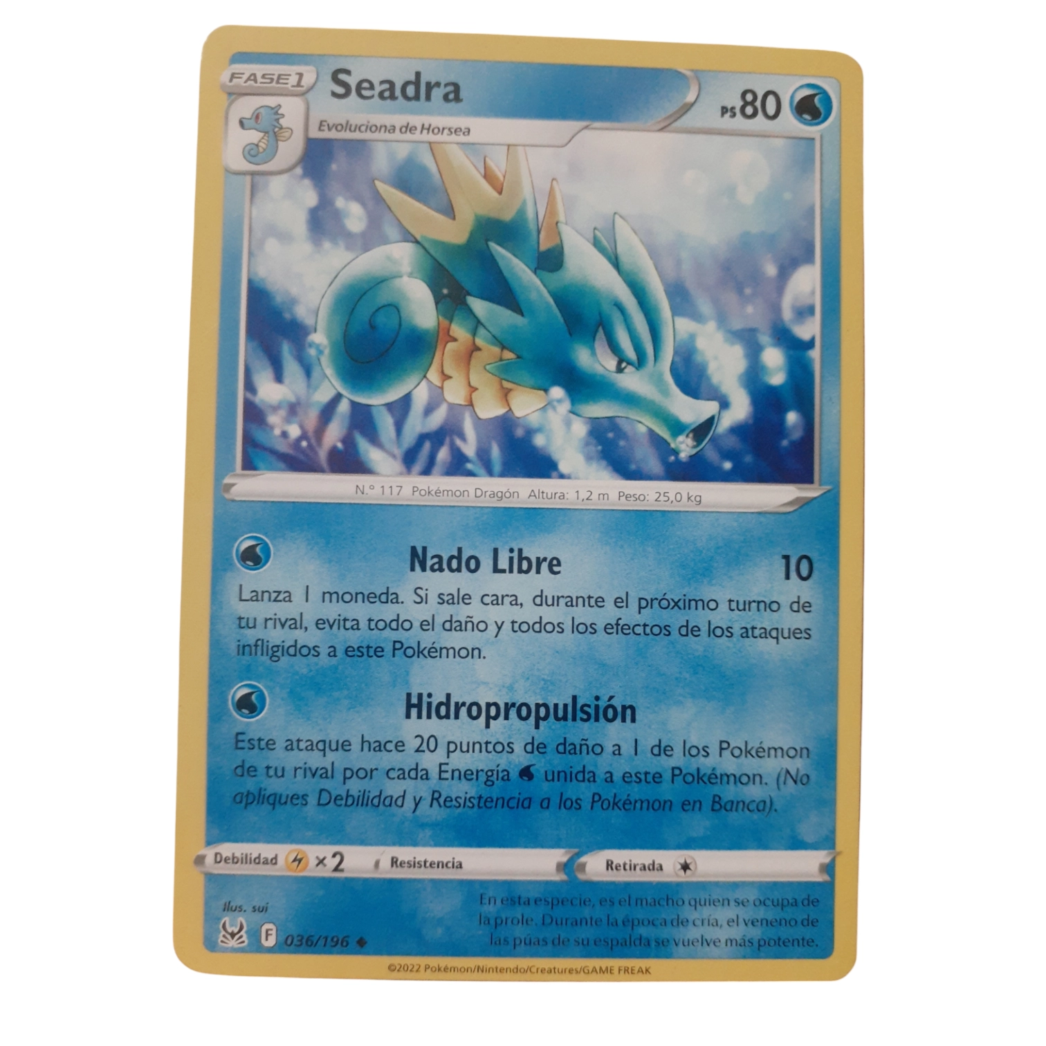 036/196 - Seadra (español)