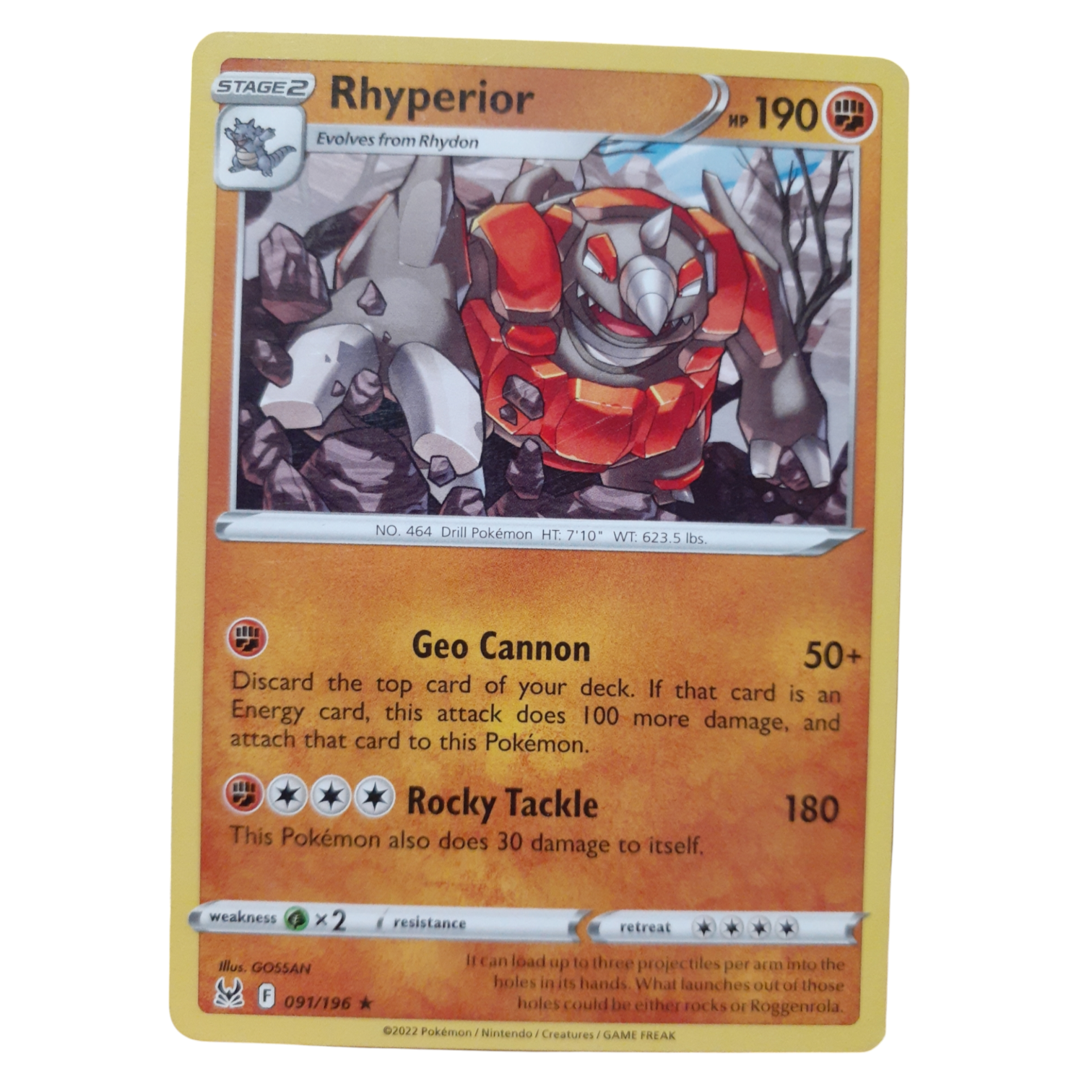 091/196 - Rhyperior