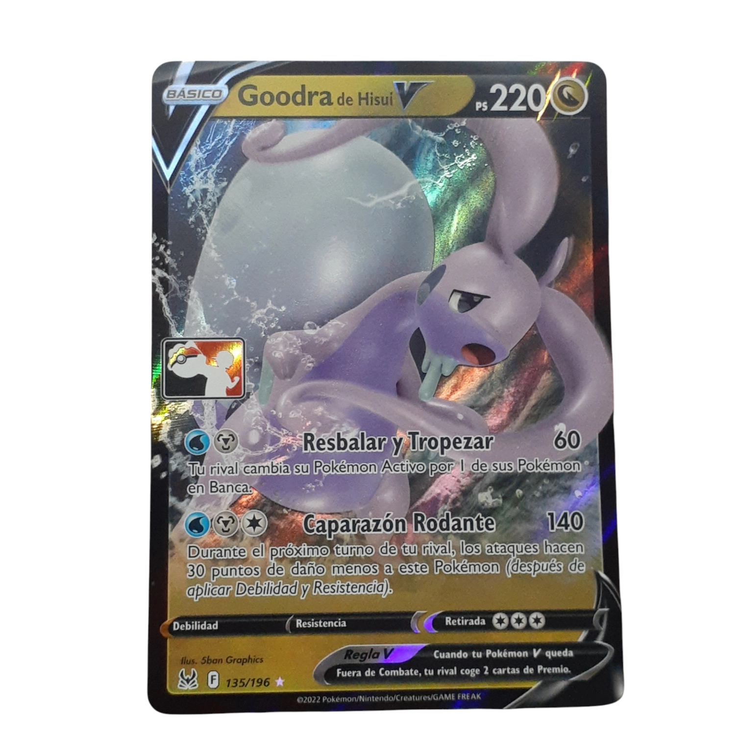 135/196 - Hisuian Goodra V -League Promo (español)