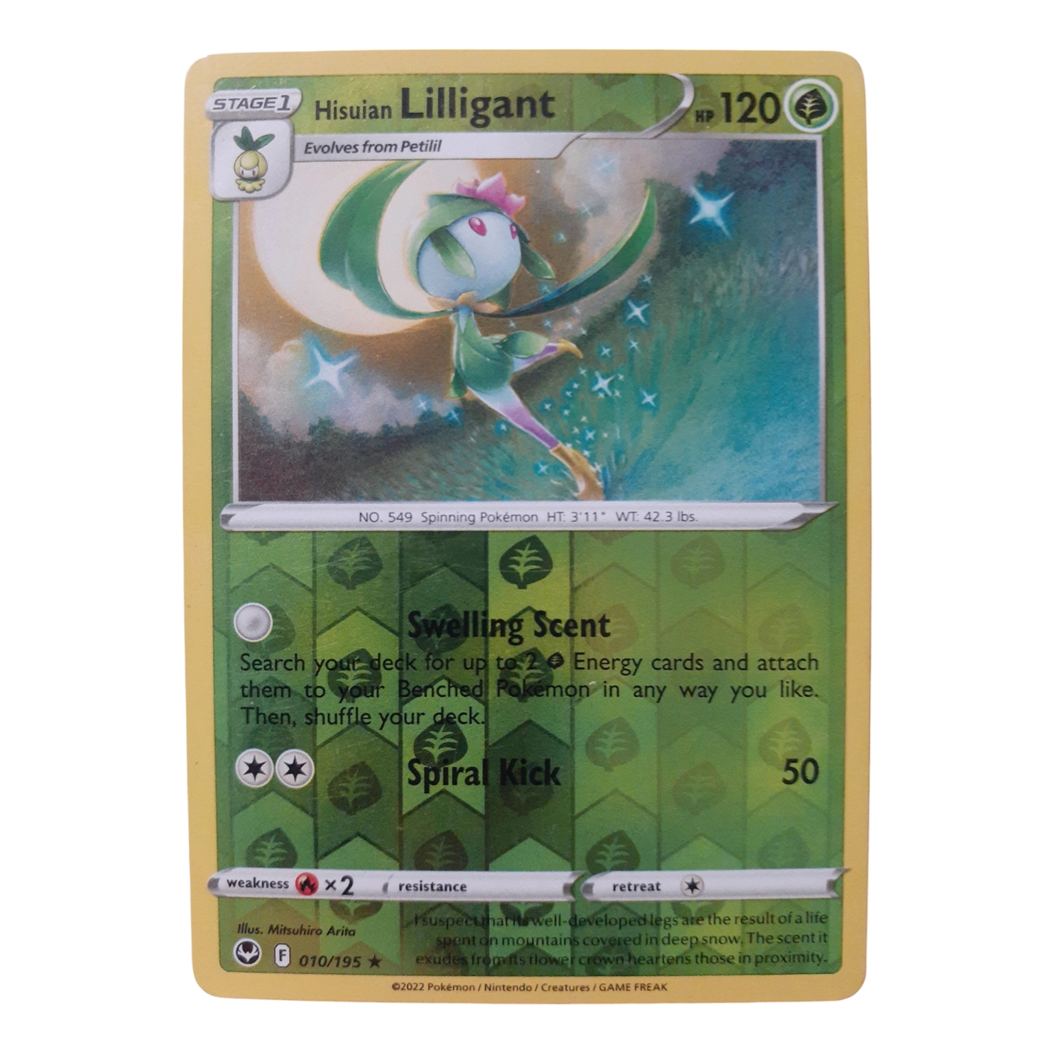 010/195 - Hisuian Liligant -Reverse Holo