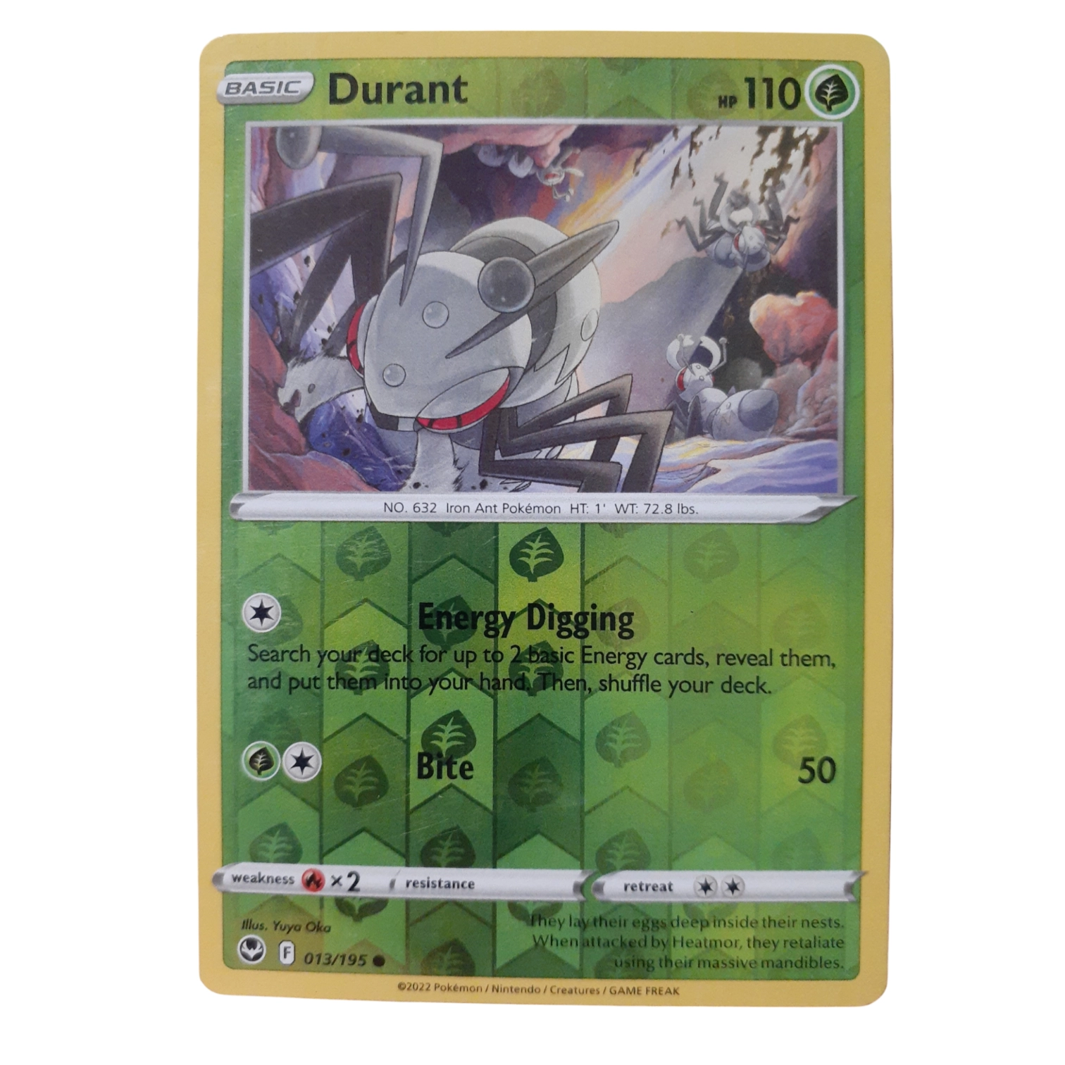 013/195 - Durant -Reverse Holo