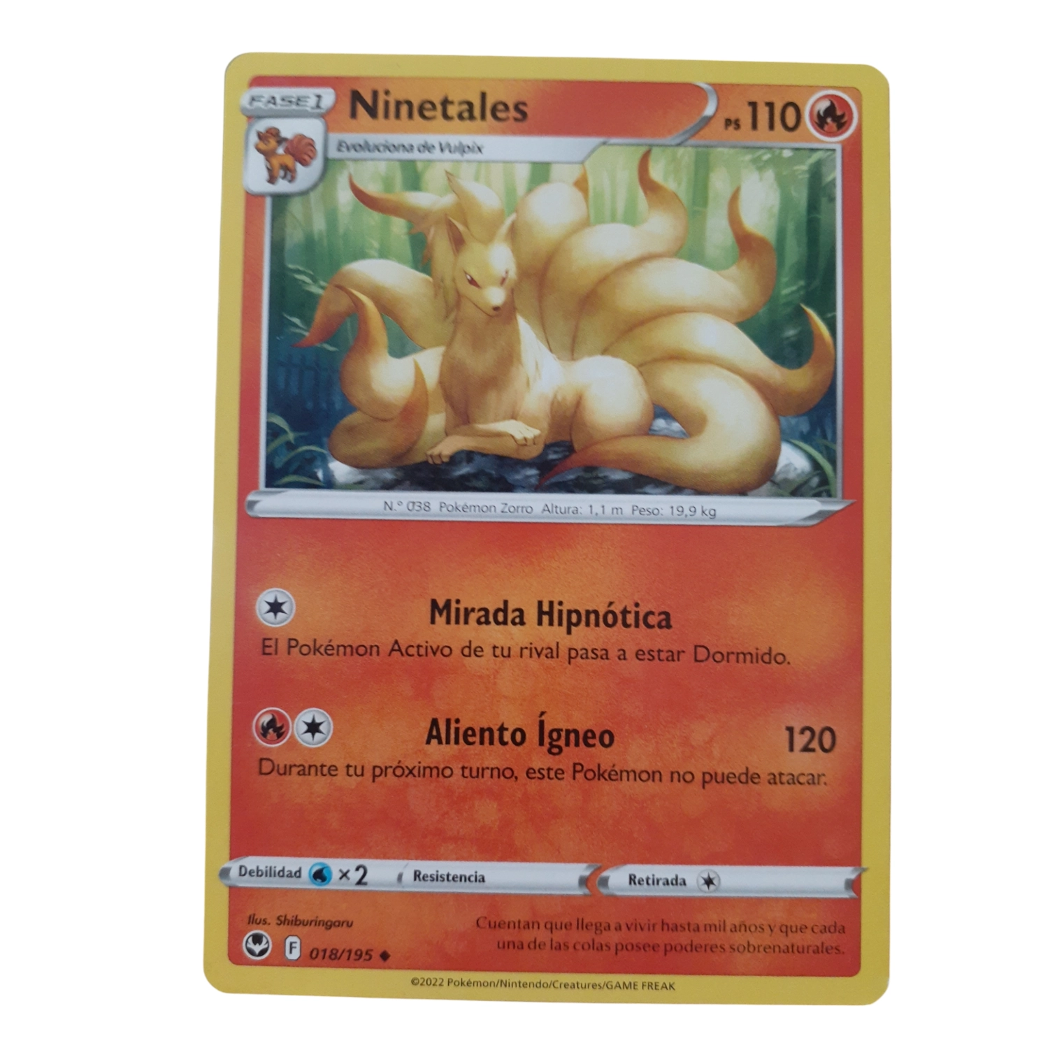 018/195 - Ninetales (español)