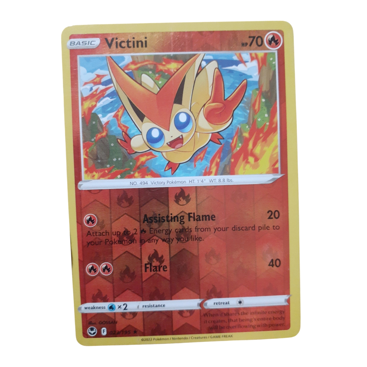 023/195 - Victini -Reverse Holo