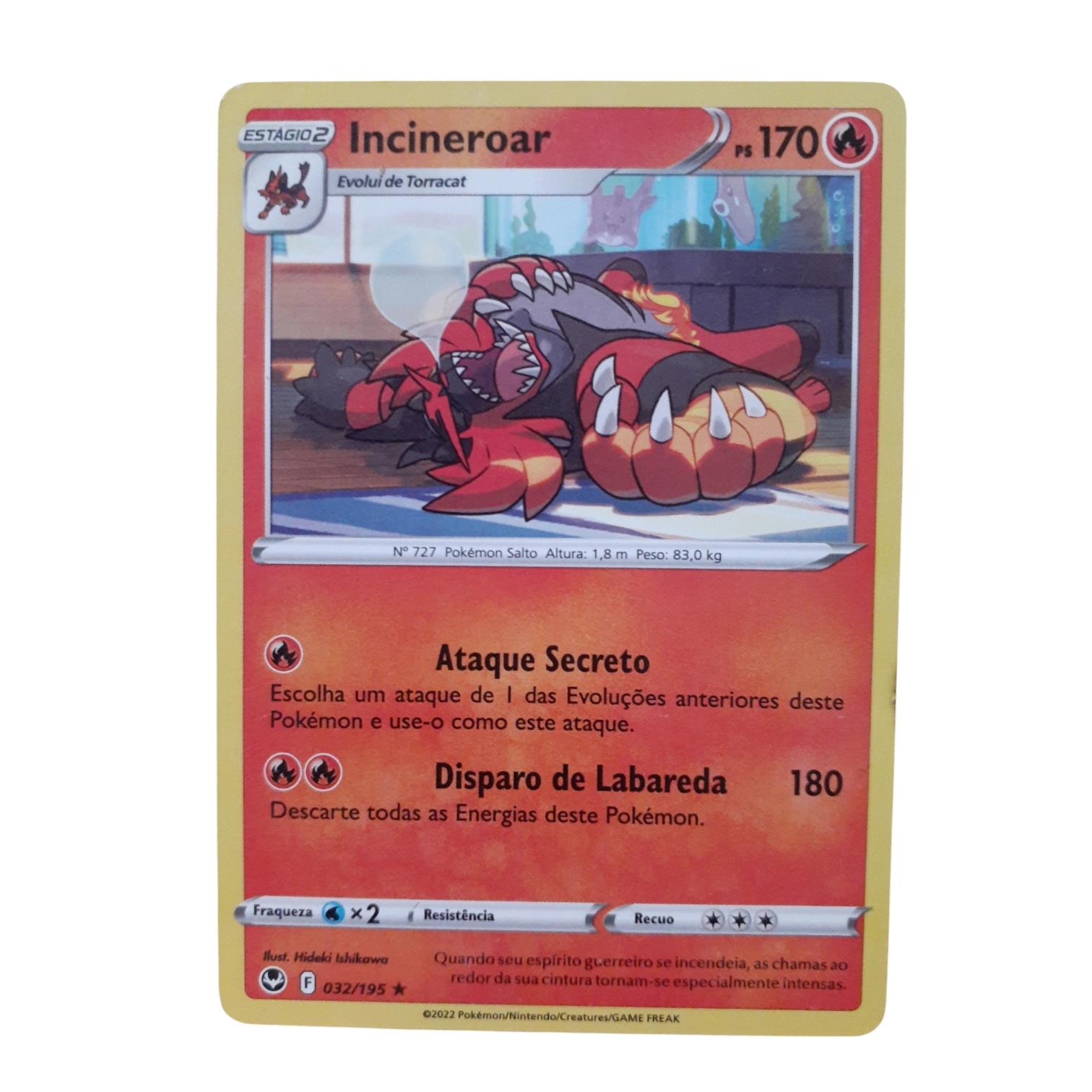 032/195 - Incineroar (portugués)