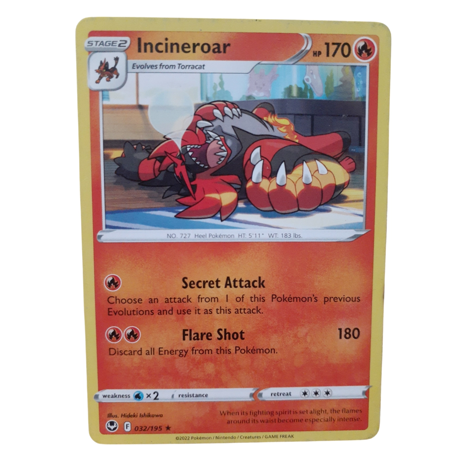 032/195 - Incineroar