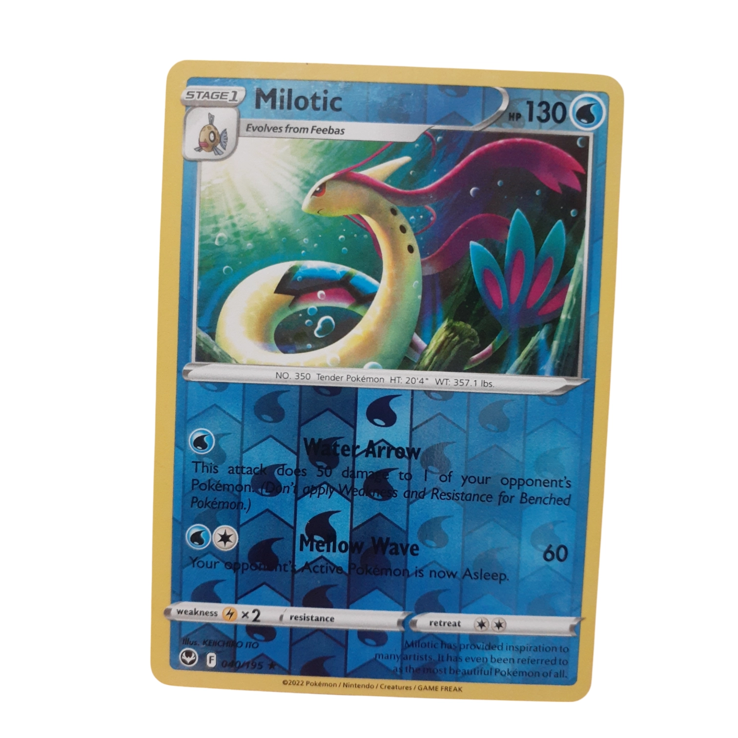 040/185 - Milotic -Reverse Holo