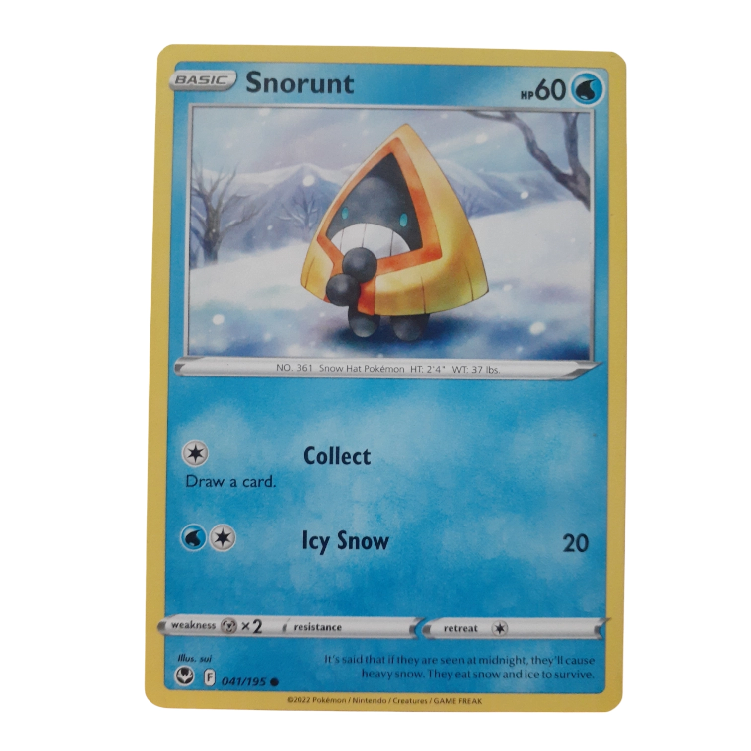 041/185 - Snorunt