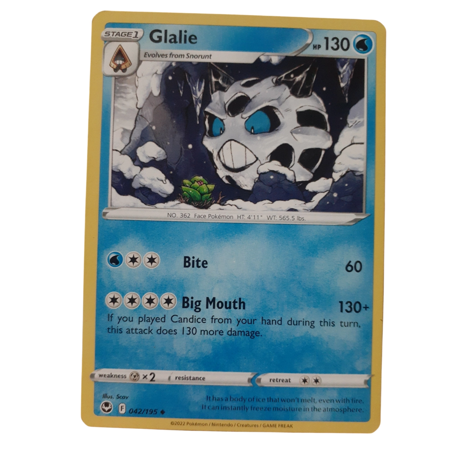 042/185 - Glalie