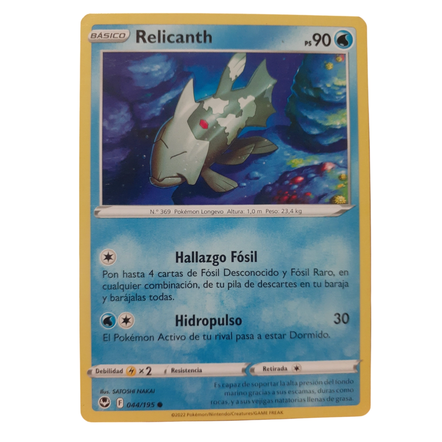 044/185 - Relicanth (español)