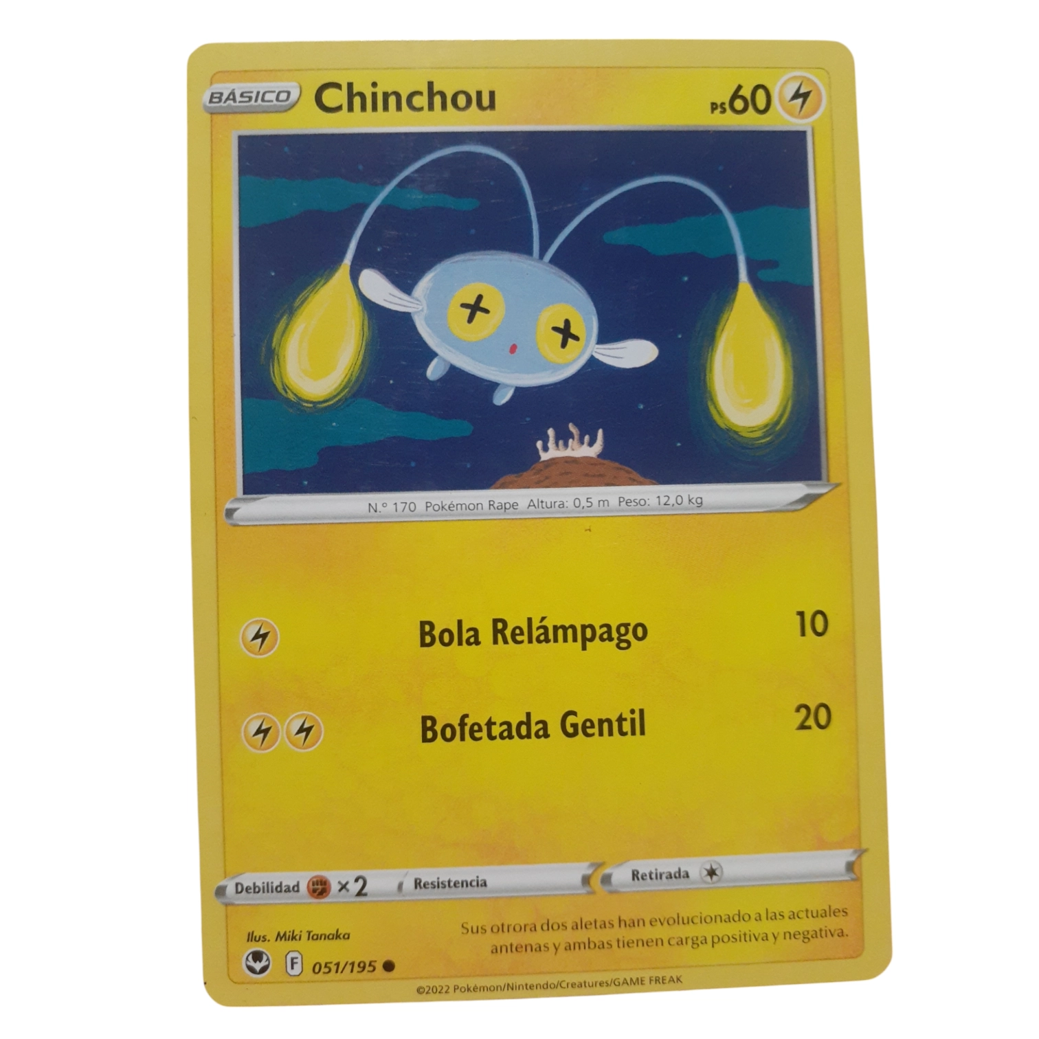 051/195 - Chinchou (español)