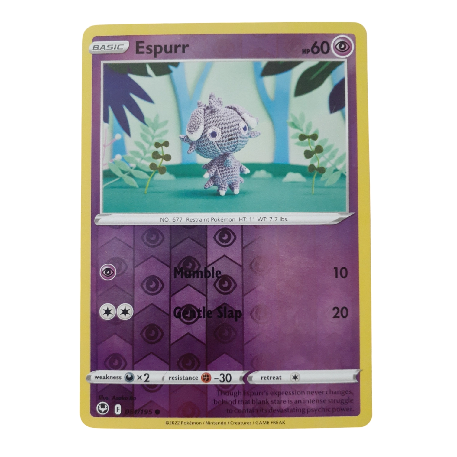 081/195 - Espurr -Reverse Holo