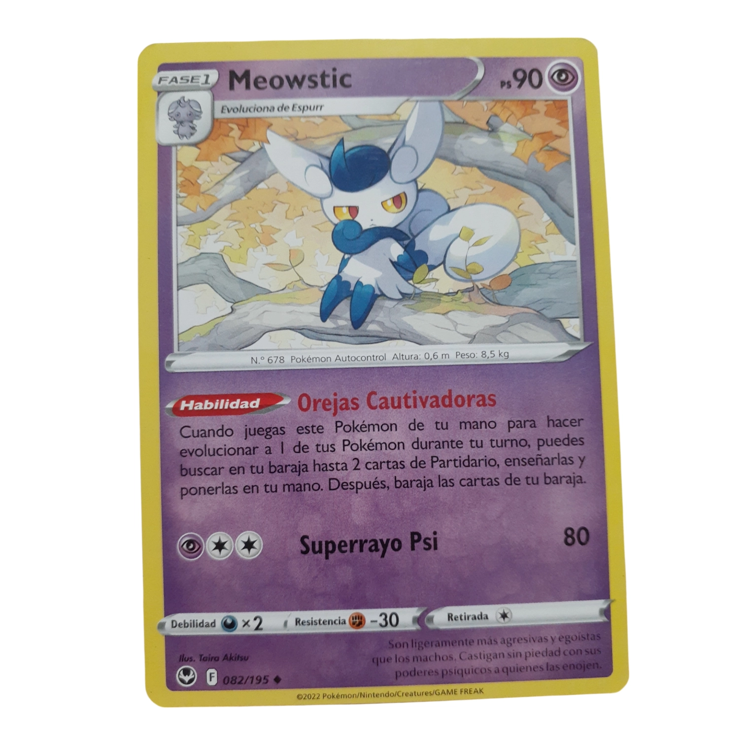 082/195 - Meowstic (español)