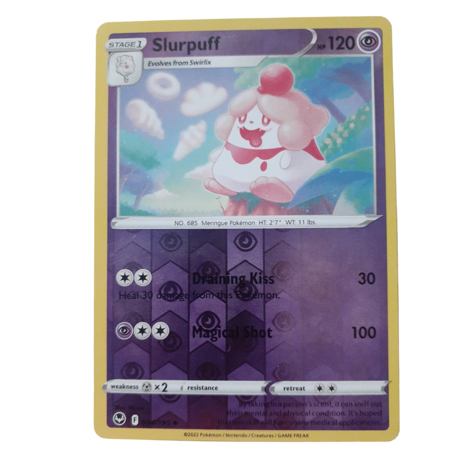 084/195 - Slurpuff -Reverse Holo
