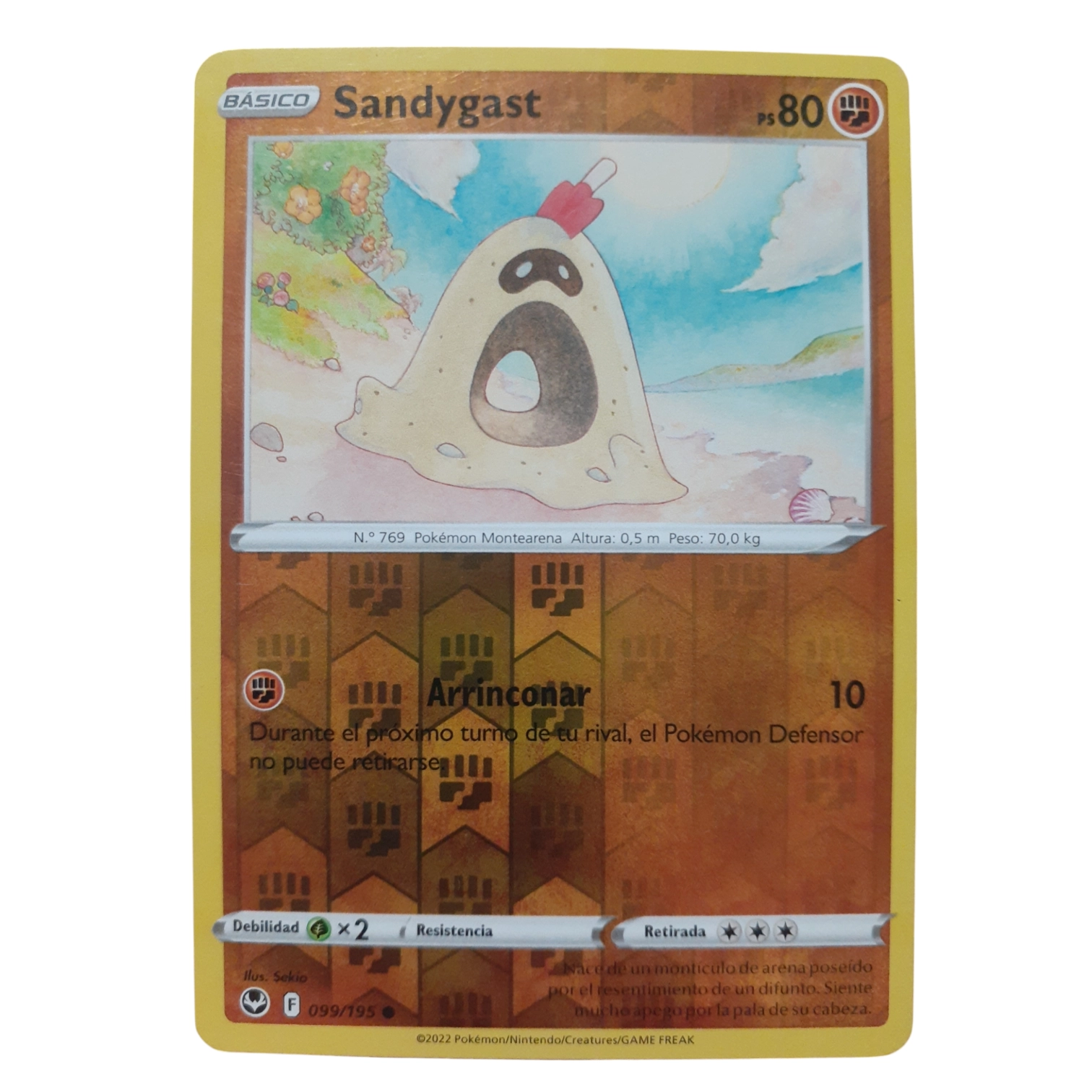 099/195 - Sandygast -Reverse Holo (español)