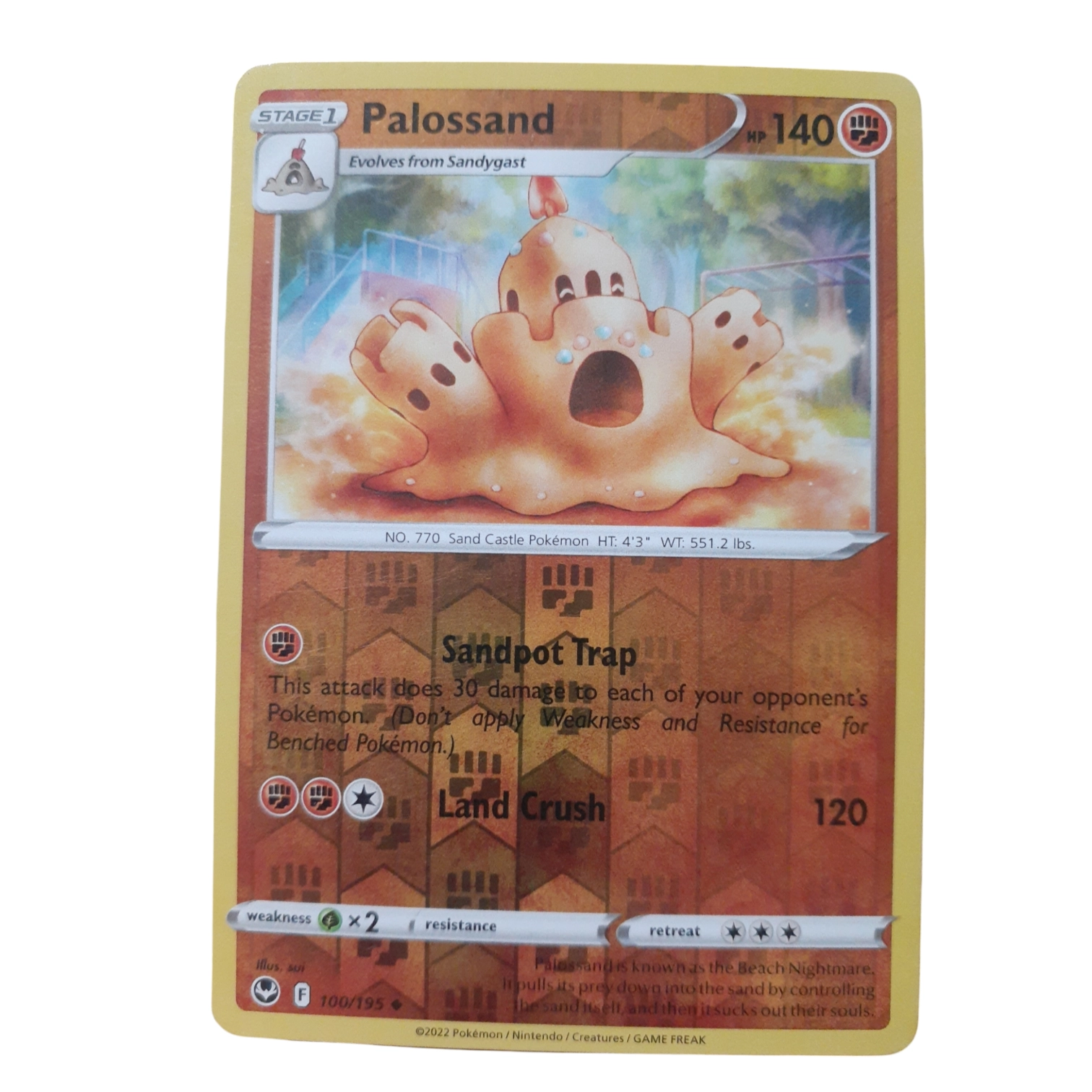 100/195 - Palosand -Reverse Holo