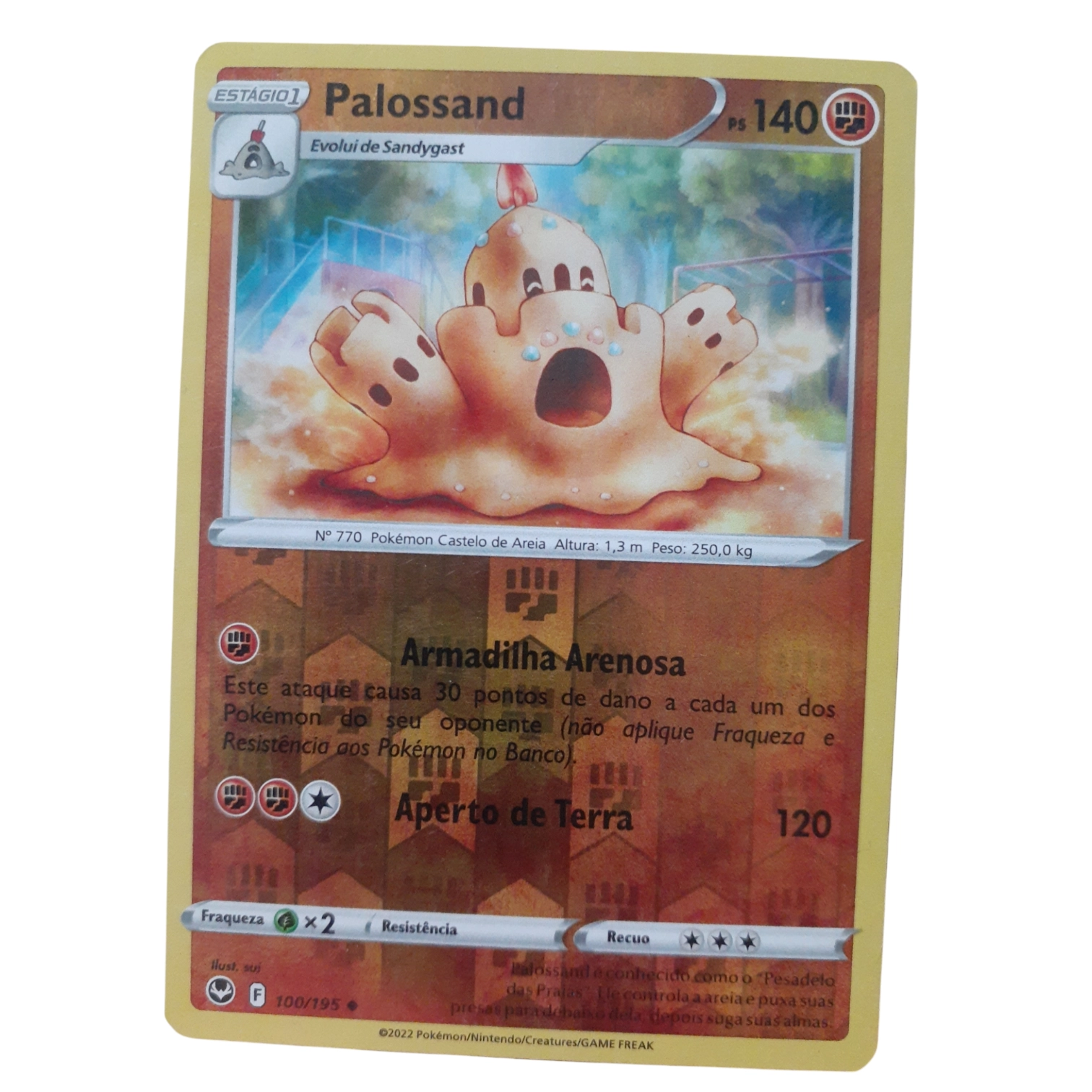 100/195 - Palosand -Reverse Holo (español)