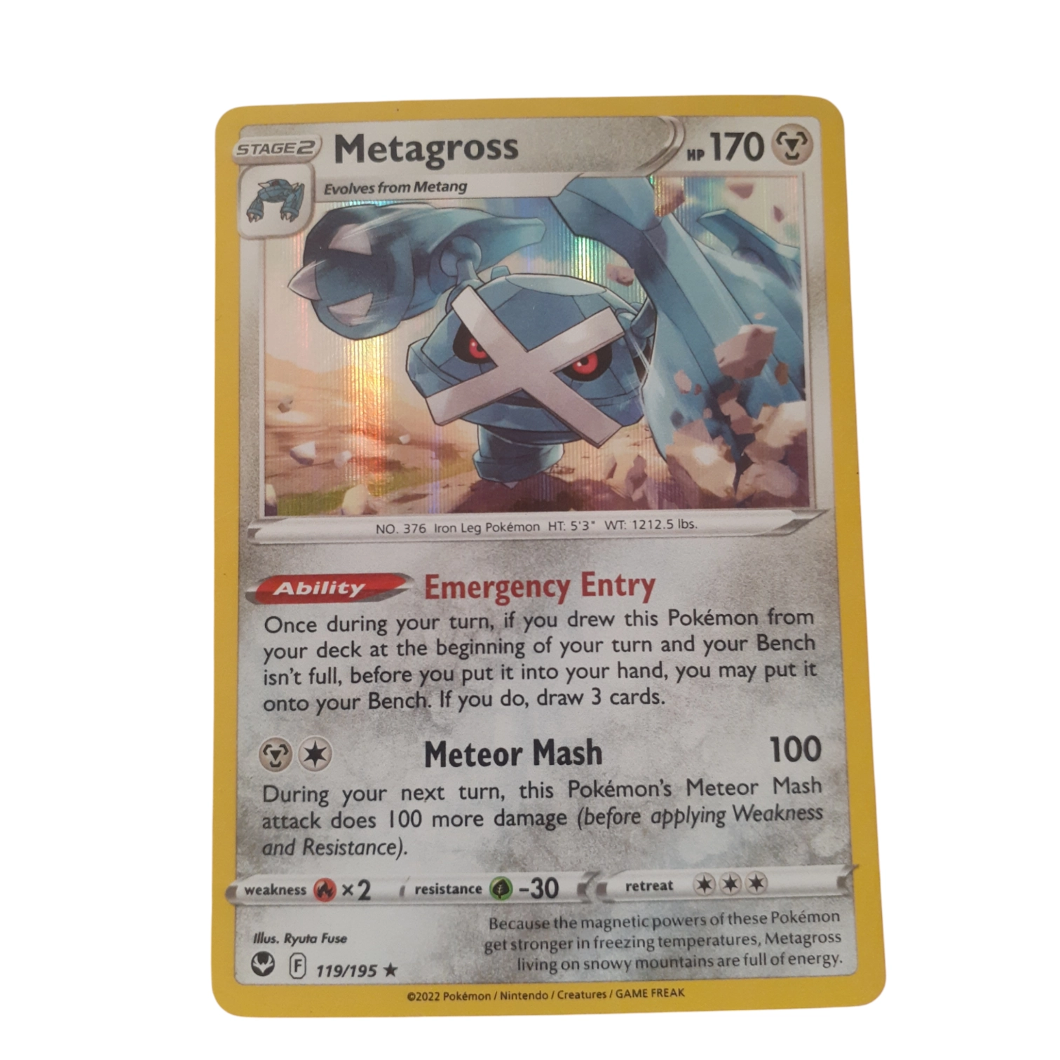 119/195 - Metagross -Holo