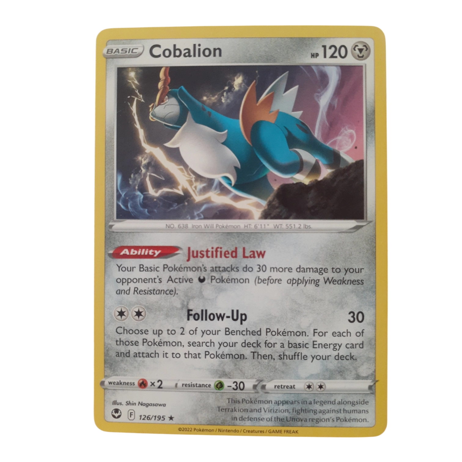 126/195 - Cobalion