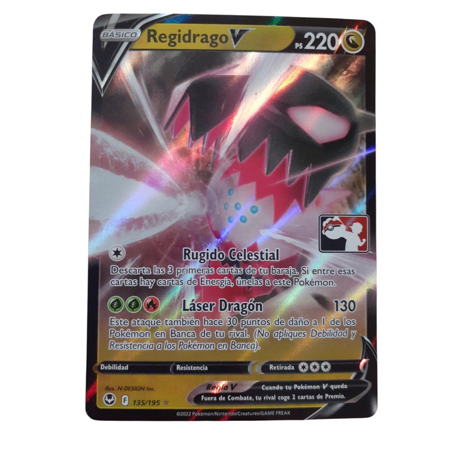 135/195 - Regidrago V -League Promo (español)