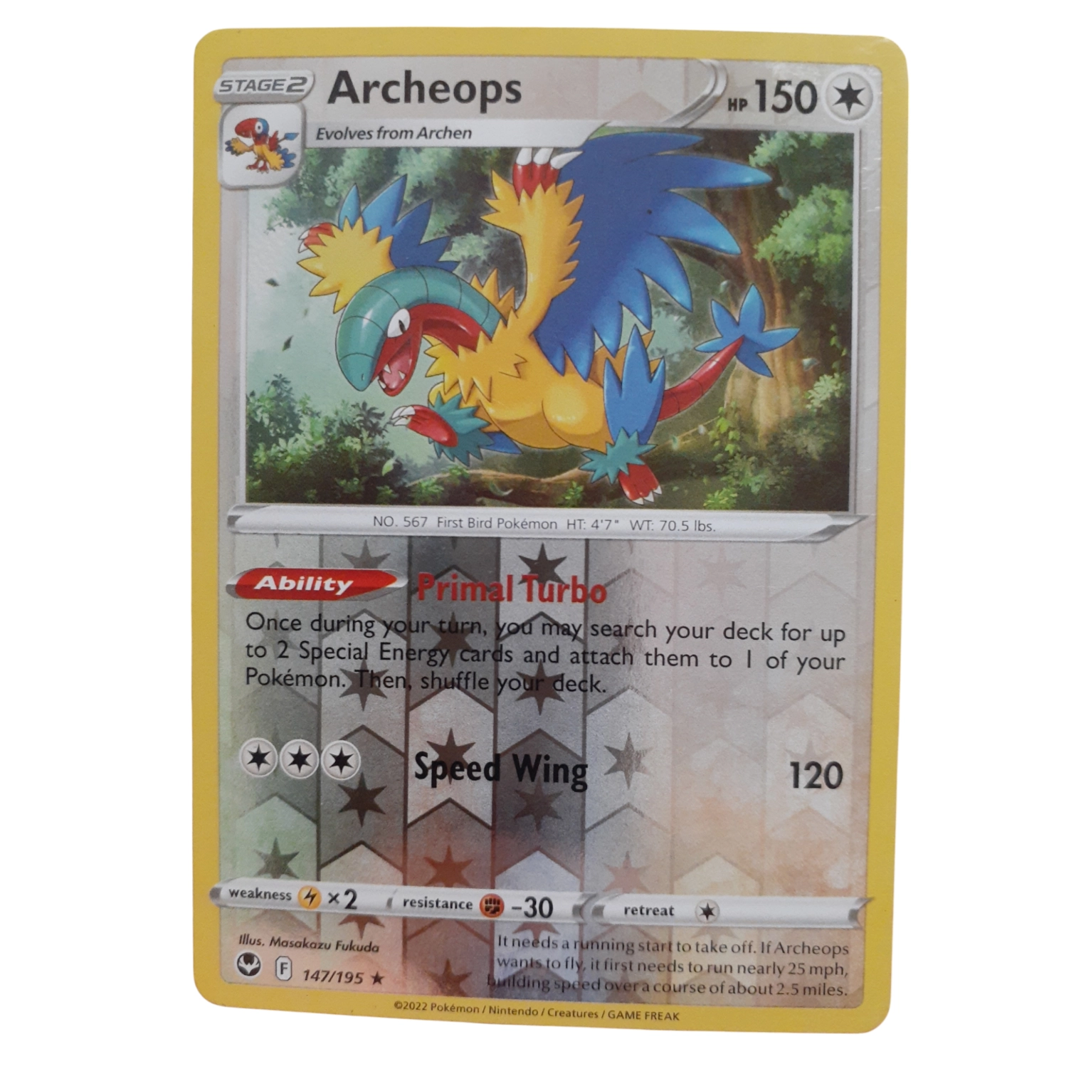 147/195 - Archeops -Reverse Holo