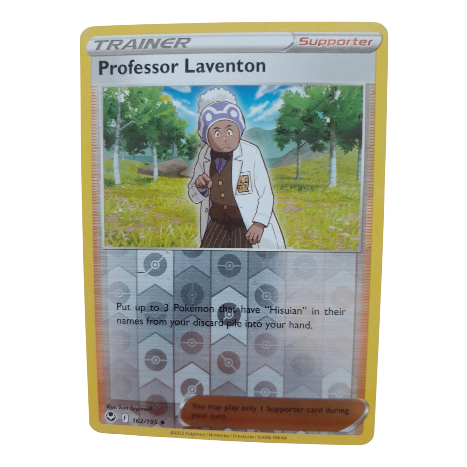 162/195 - Professor Laventon -Reverse Holo