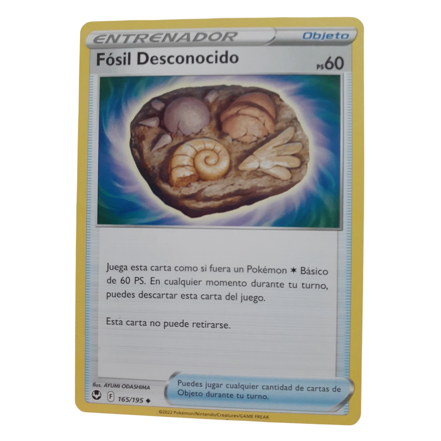 165/195 - Unidentified Fossil (español)