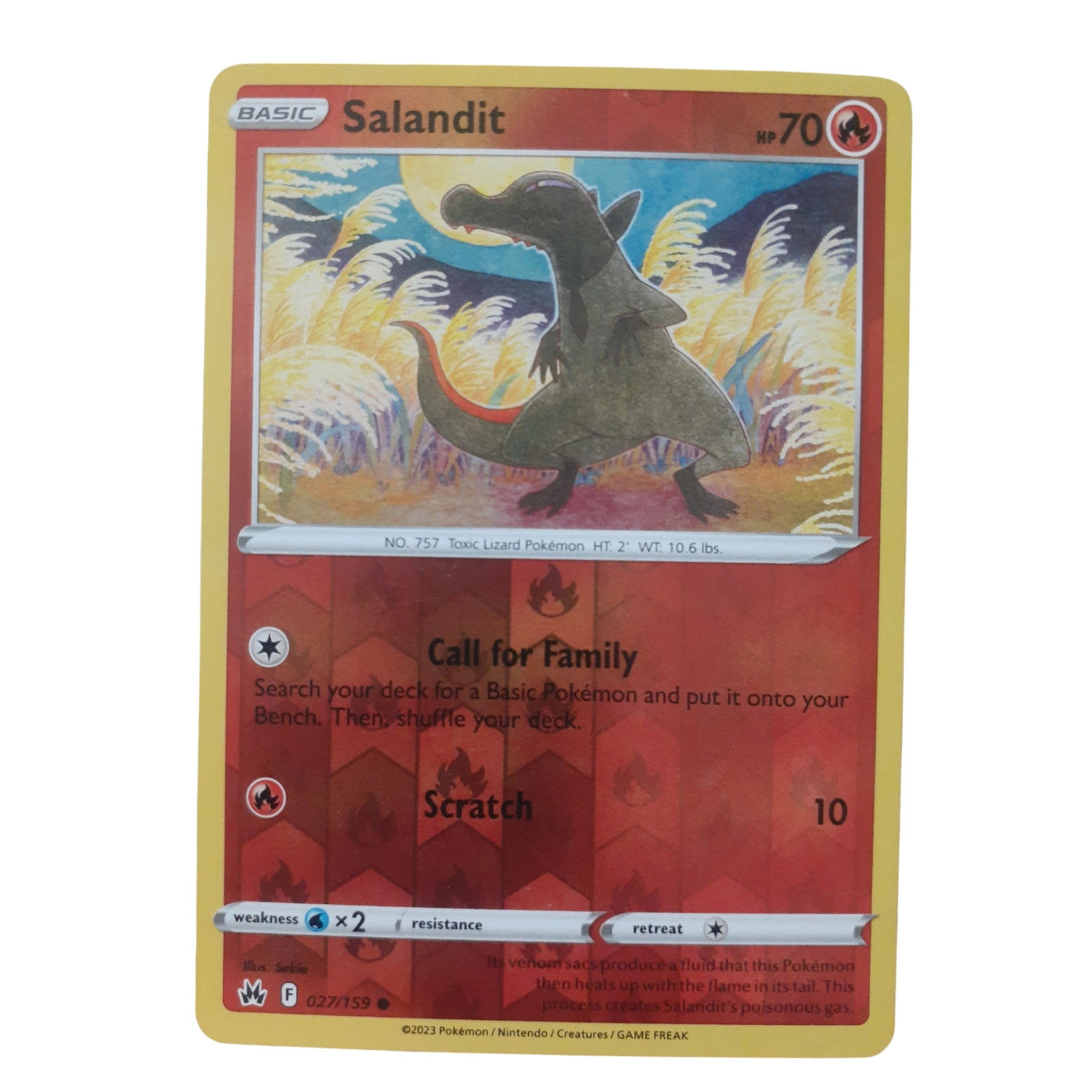 027/159 - Salandit -Reverse Holo