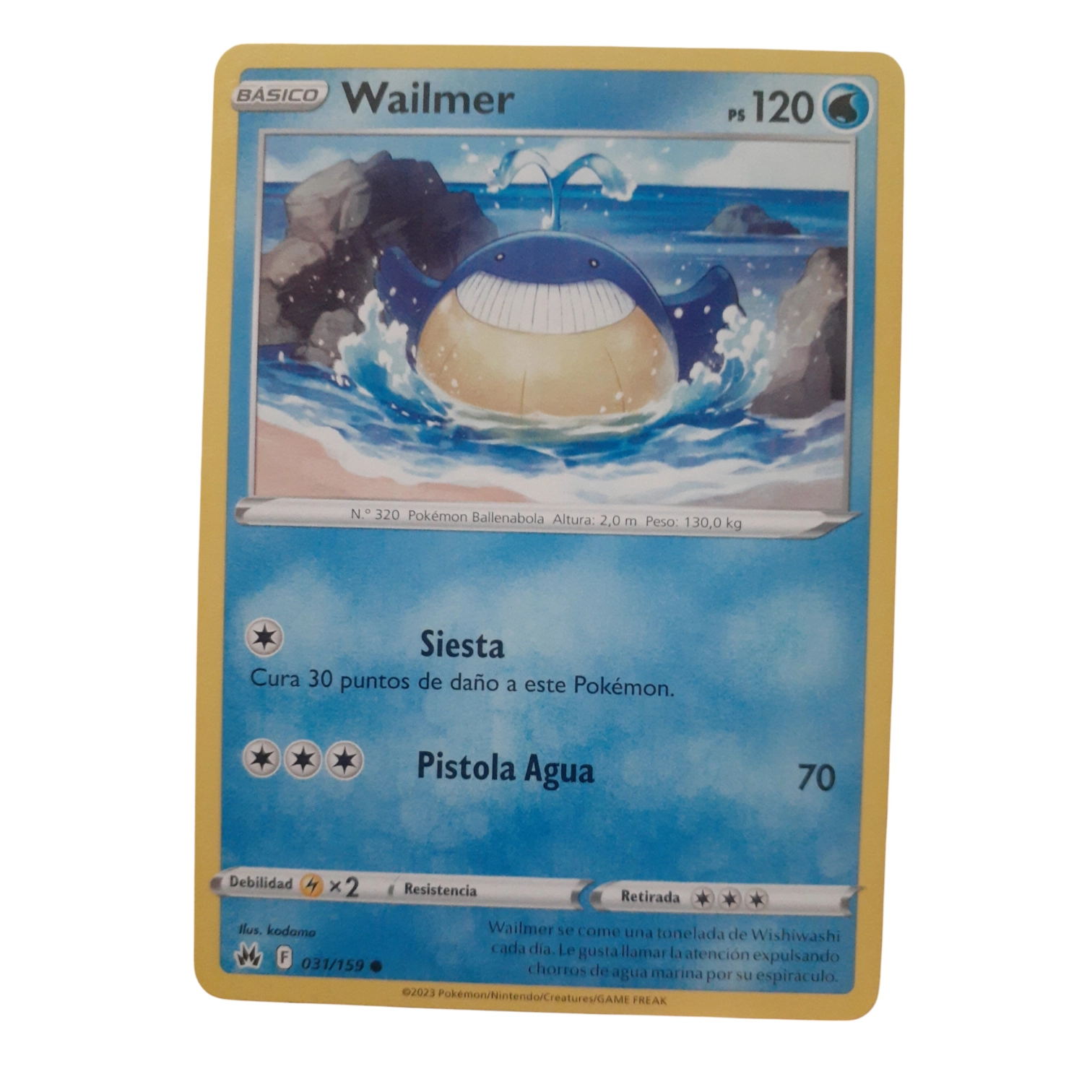 031/159 - Wailmer (español)