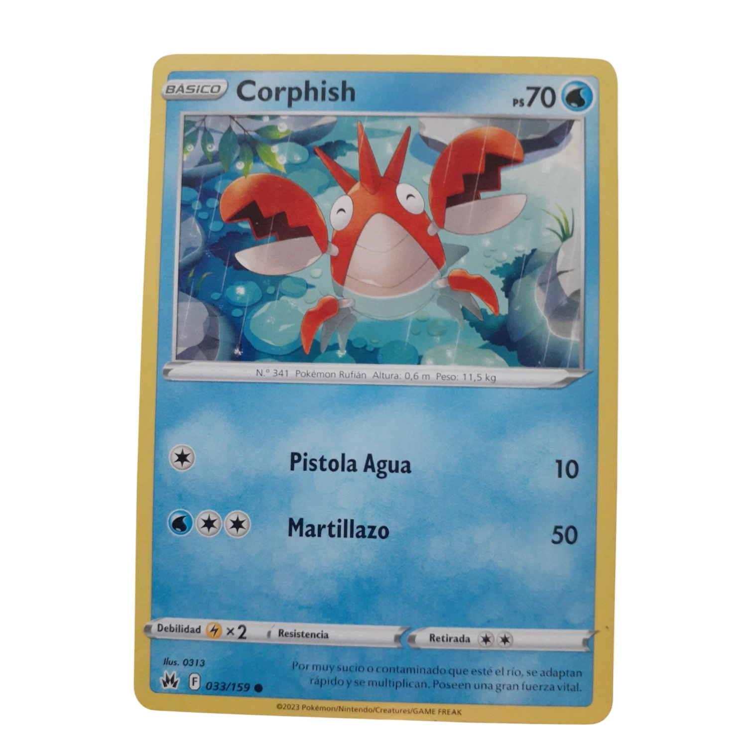 033/159 - Corphish (español)