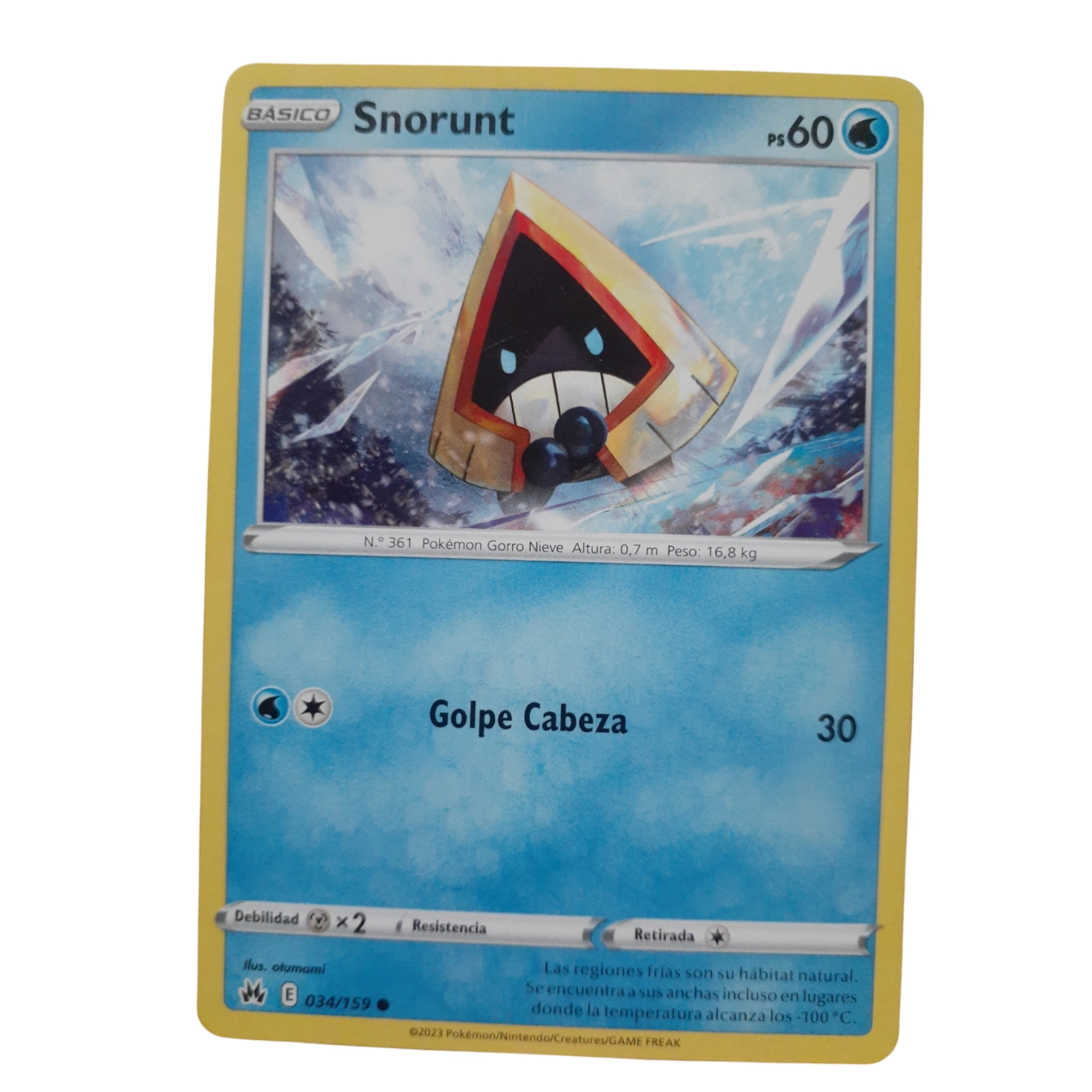 034/159 - Snorunt (español)