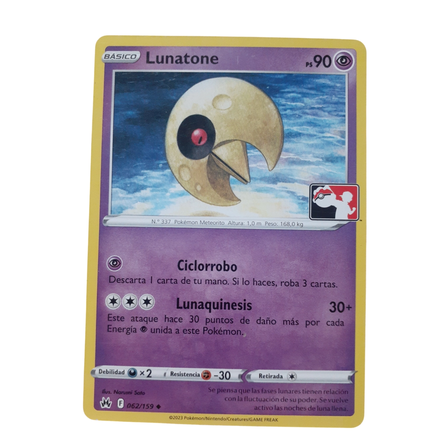 062/159 - Lunatone -League Promo (español)