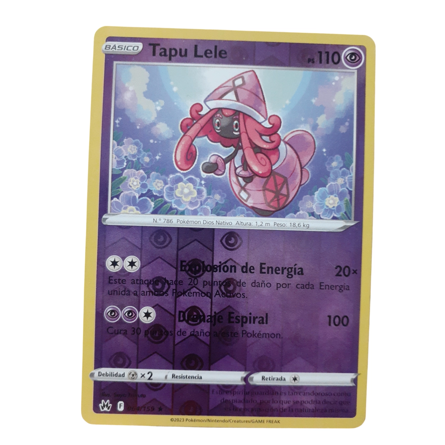 064/159 - Tapu Lele -Reverse Holo (español)