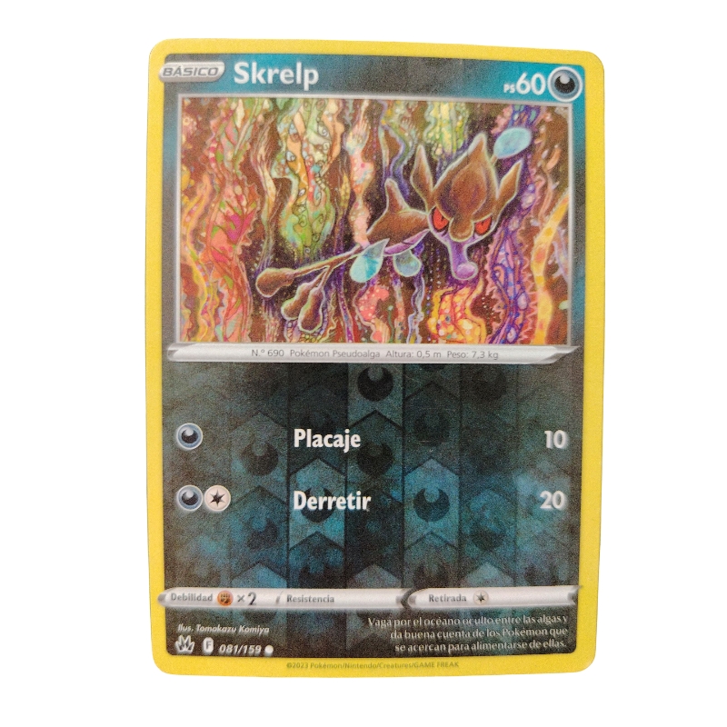 081/159 - Skrelp - Reverse Holo (español) 