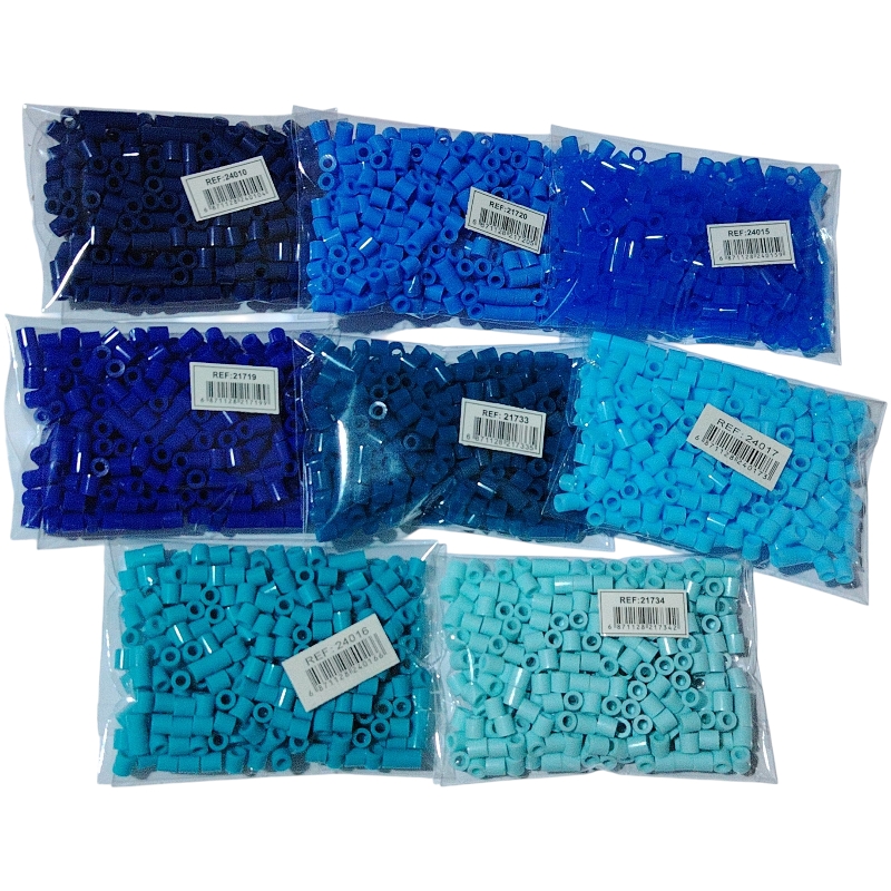 Hama Beads Midi 5mm - Tonos Azules