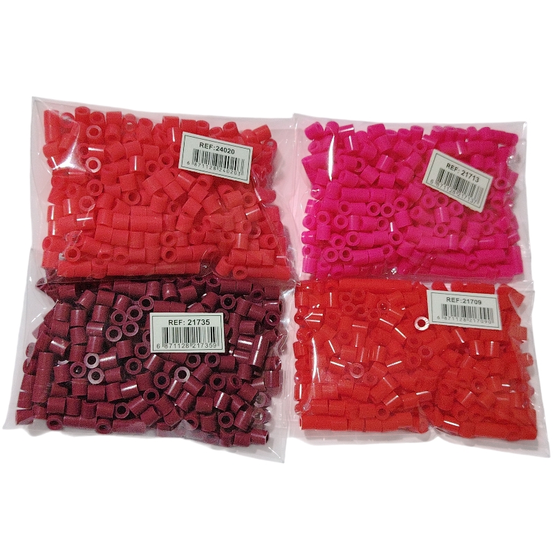 Hama Beads Midi 5mm - Tonos Rojos